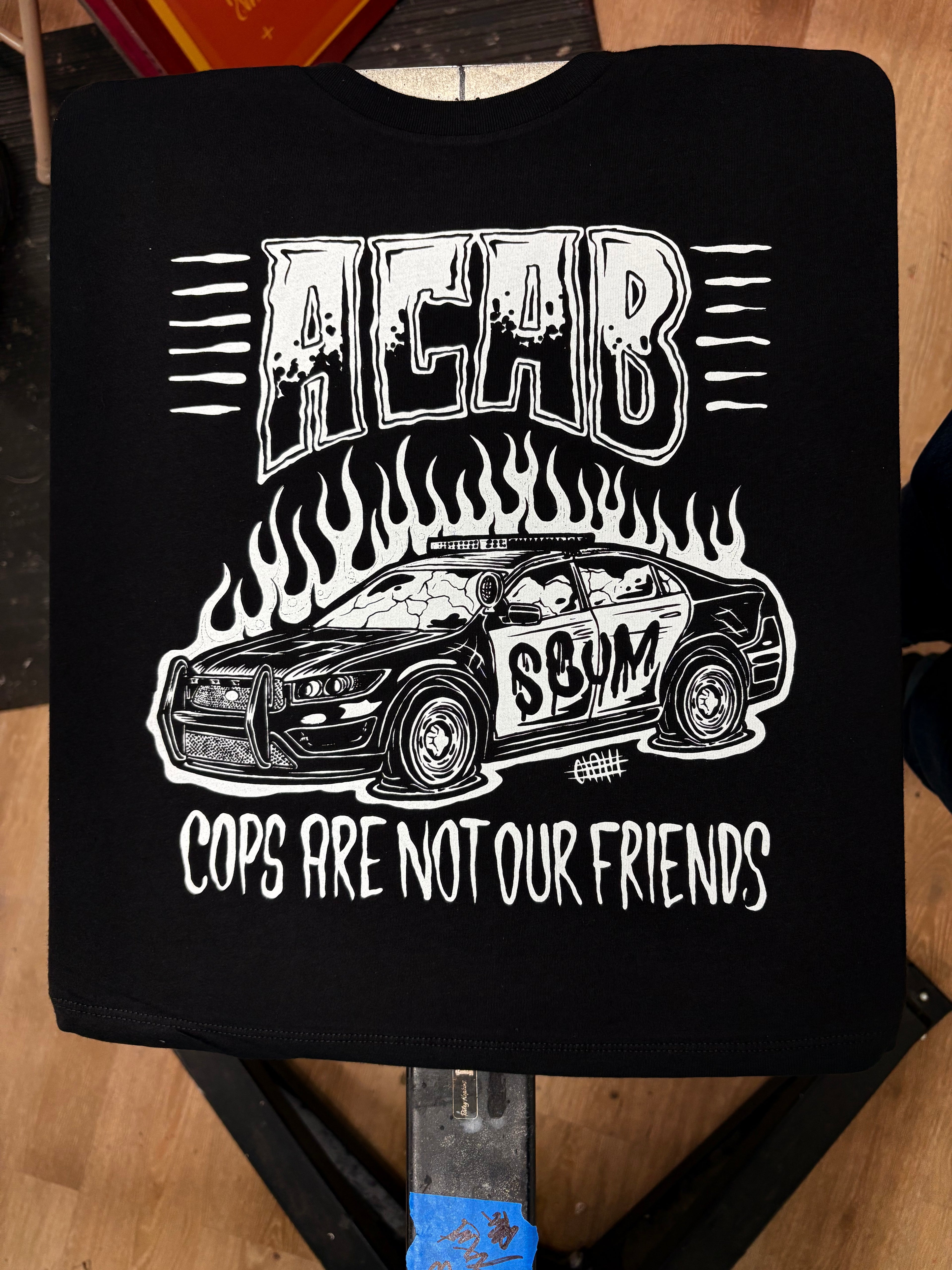 Cops Are Not Our Friends - Olafh Ace Design