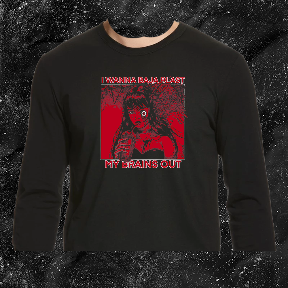 I Want To Baja Blast My Brains Out - Code Red Version - Spade.Ink