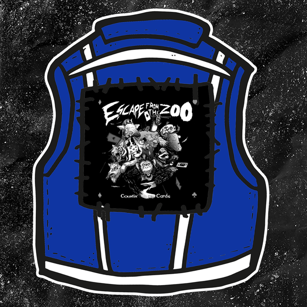 Escape From The ZOO - Counting Cards - Backpatch