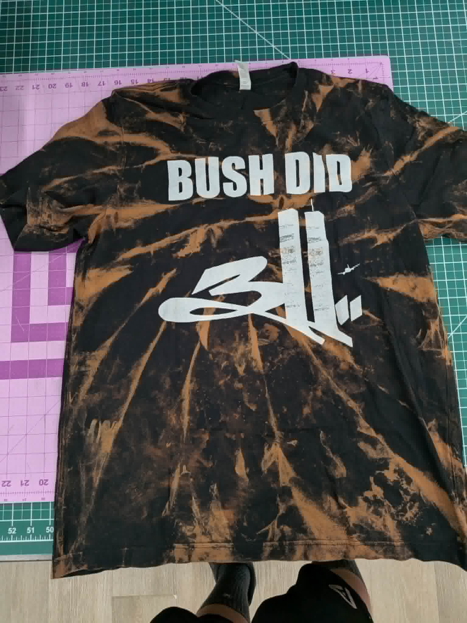 Bush Did 311 - XL - Bleached T-Shirt