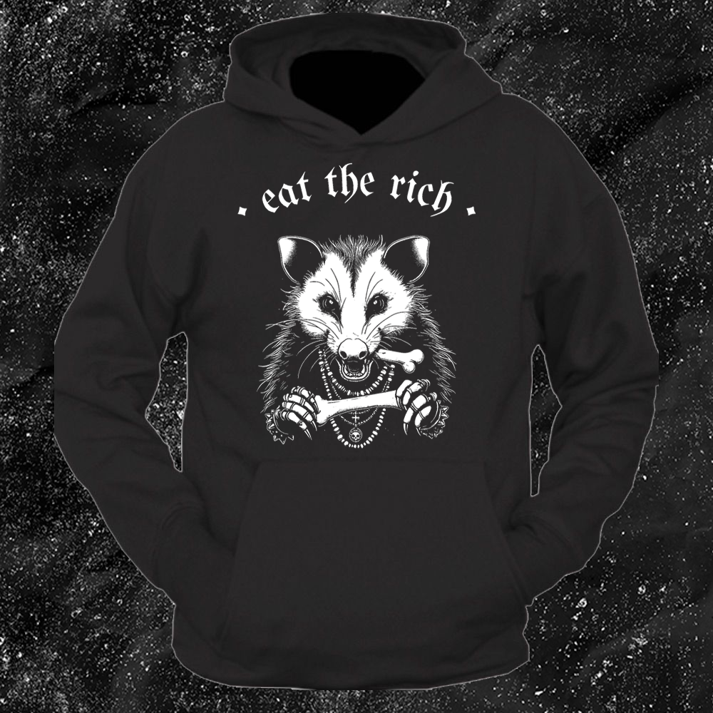 Eat The Rich Possum - 161.Clothing