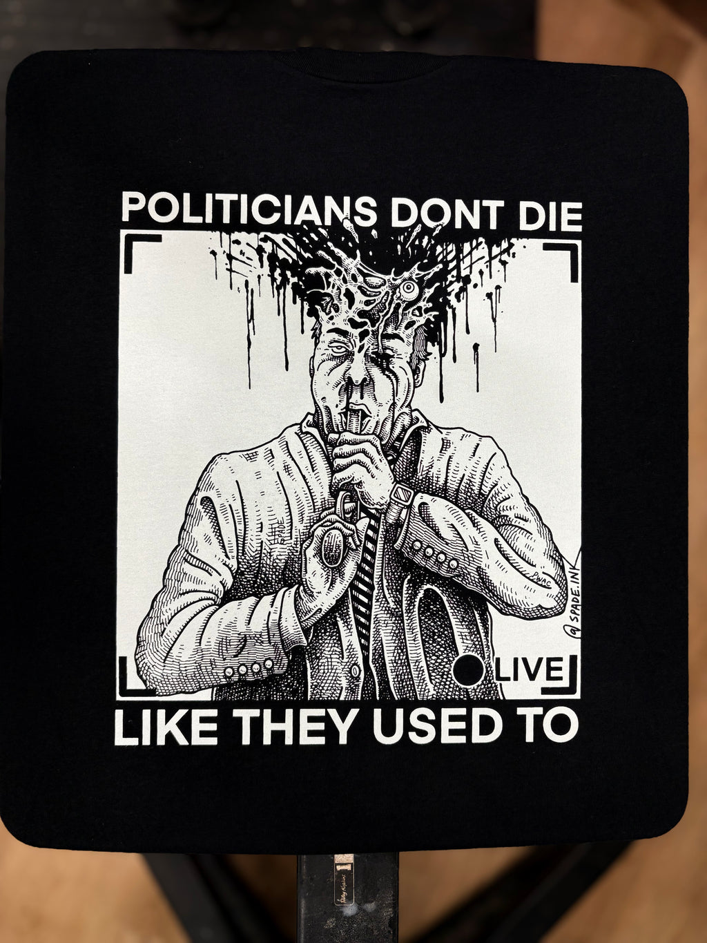 Politicians Don't Die Like They Used To (R. Budd Dwyer) - Spade.Ink