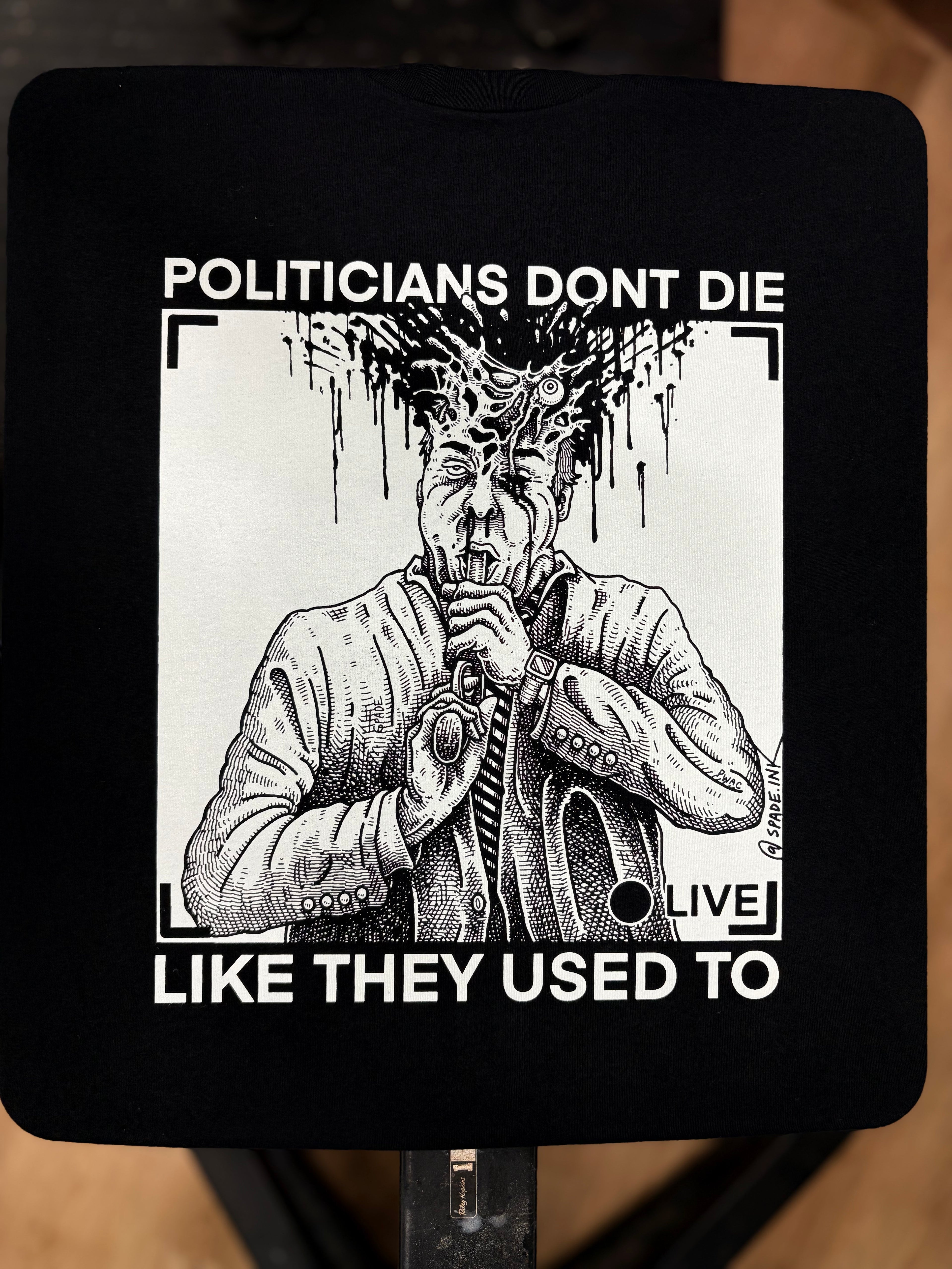 Politicians Don't Die Like They Used To (R. Budd Dwyer) - Spade.Ink