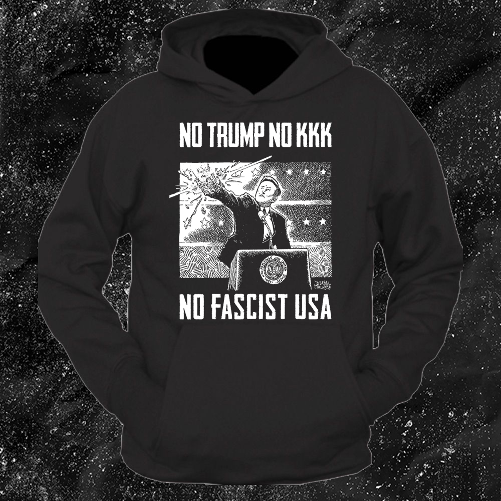 No Trump, No KKK, No Fascist USA - Diablo Macabre