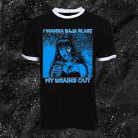 I Want To Baja Blast My Brains Out - Voltage Version (Blue) - Spade.Ink