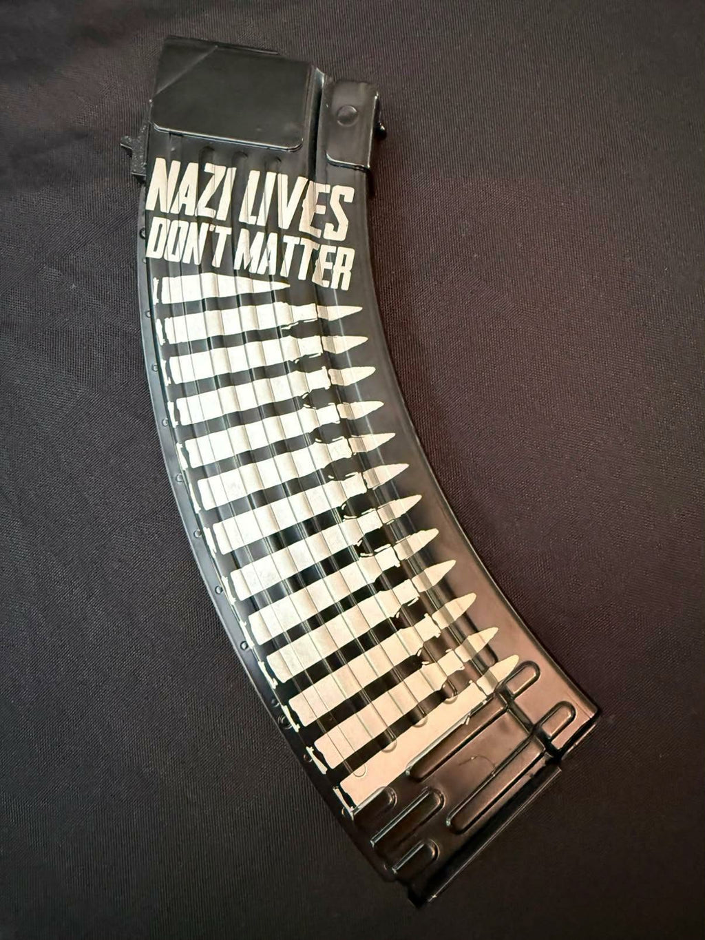 Nazi Lives Don't Matter - Laser Engraved Mag