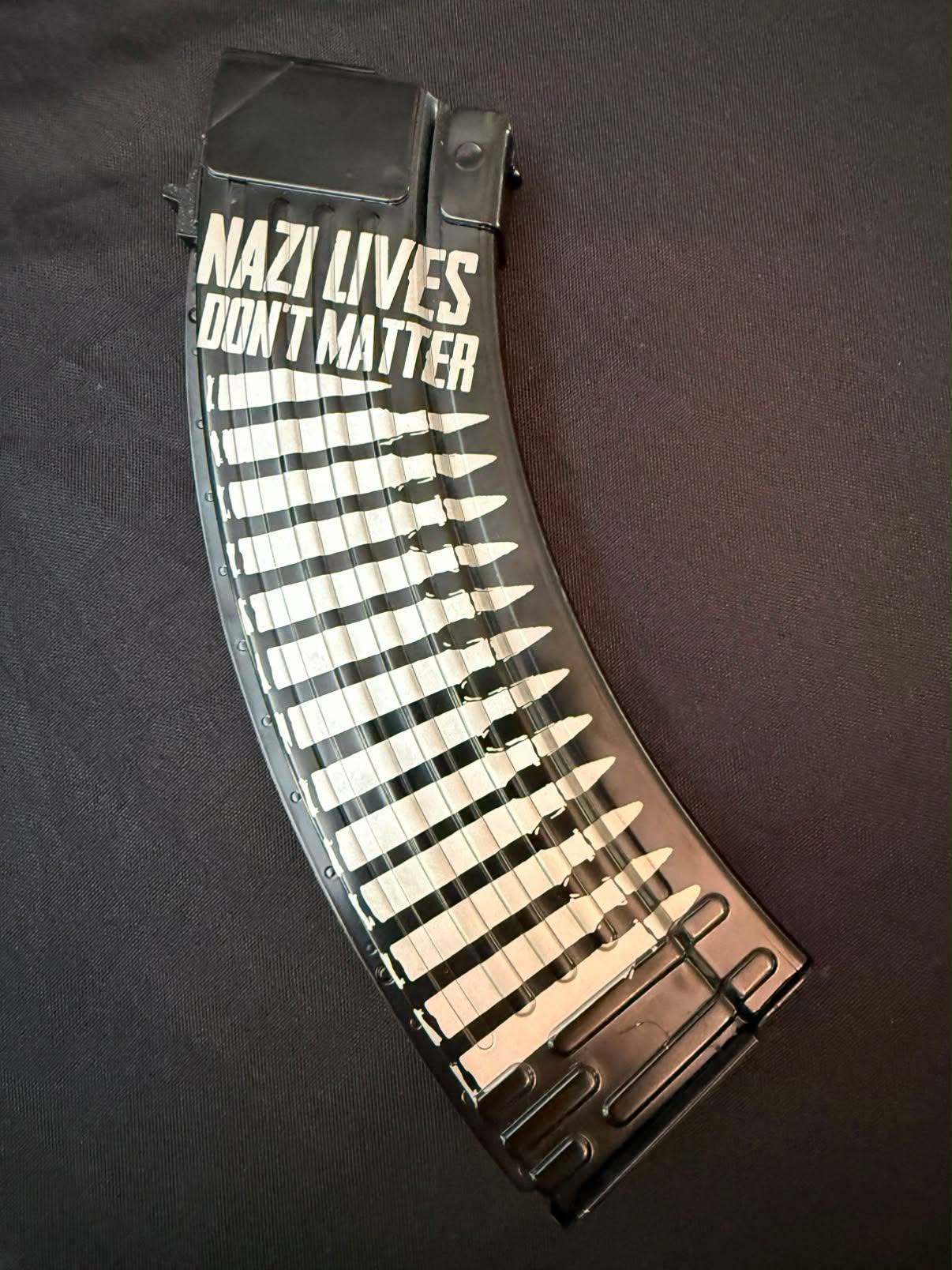 Nazi Lives Don't Matter - Laser Engraved Mag