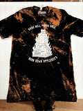 Raise Hell Praise Dale- shirt -  Medium- Bleached