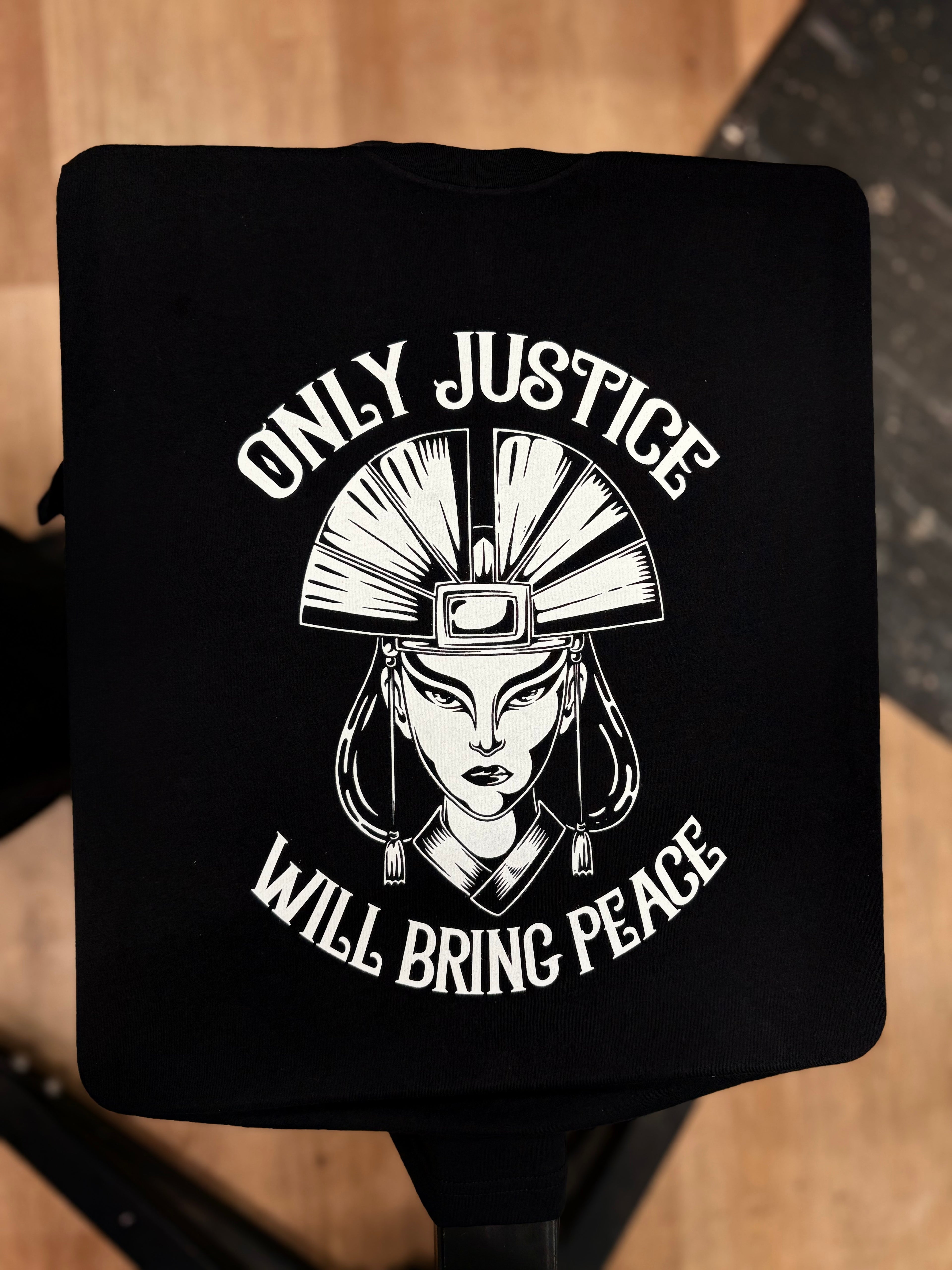 Kyoshi Only Justice Will Bring Peace - Olafh Ace