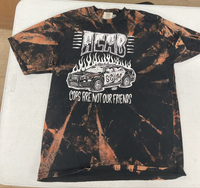 Acab Cops Are Not Our Friends - Comfort Color - L - Bleached