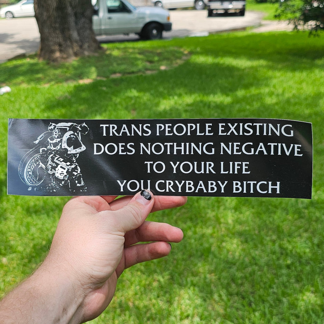Chaos Marine Trans people Existing Does Nothing Negative To Your Life ...