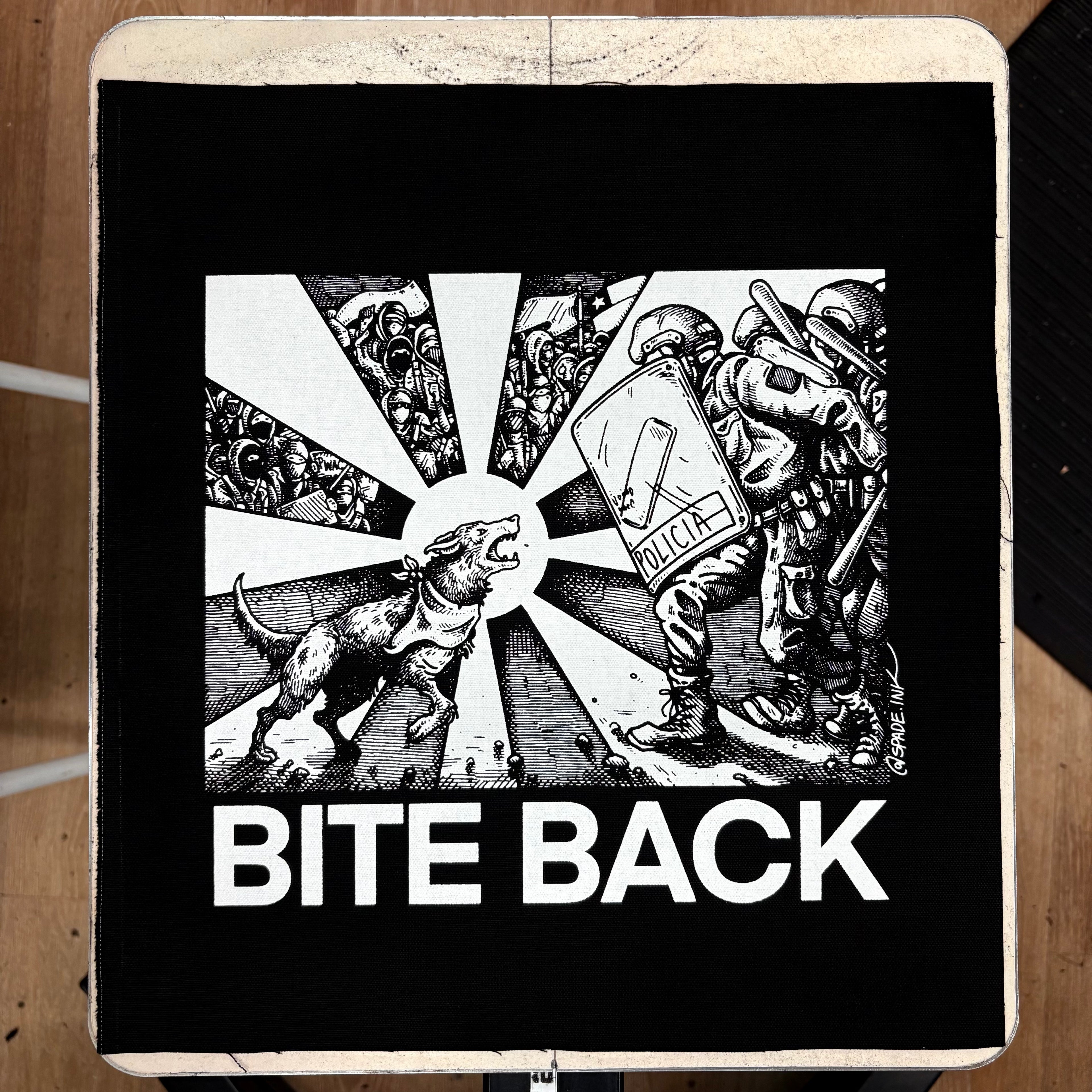 Bite Back - Backpatch