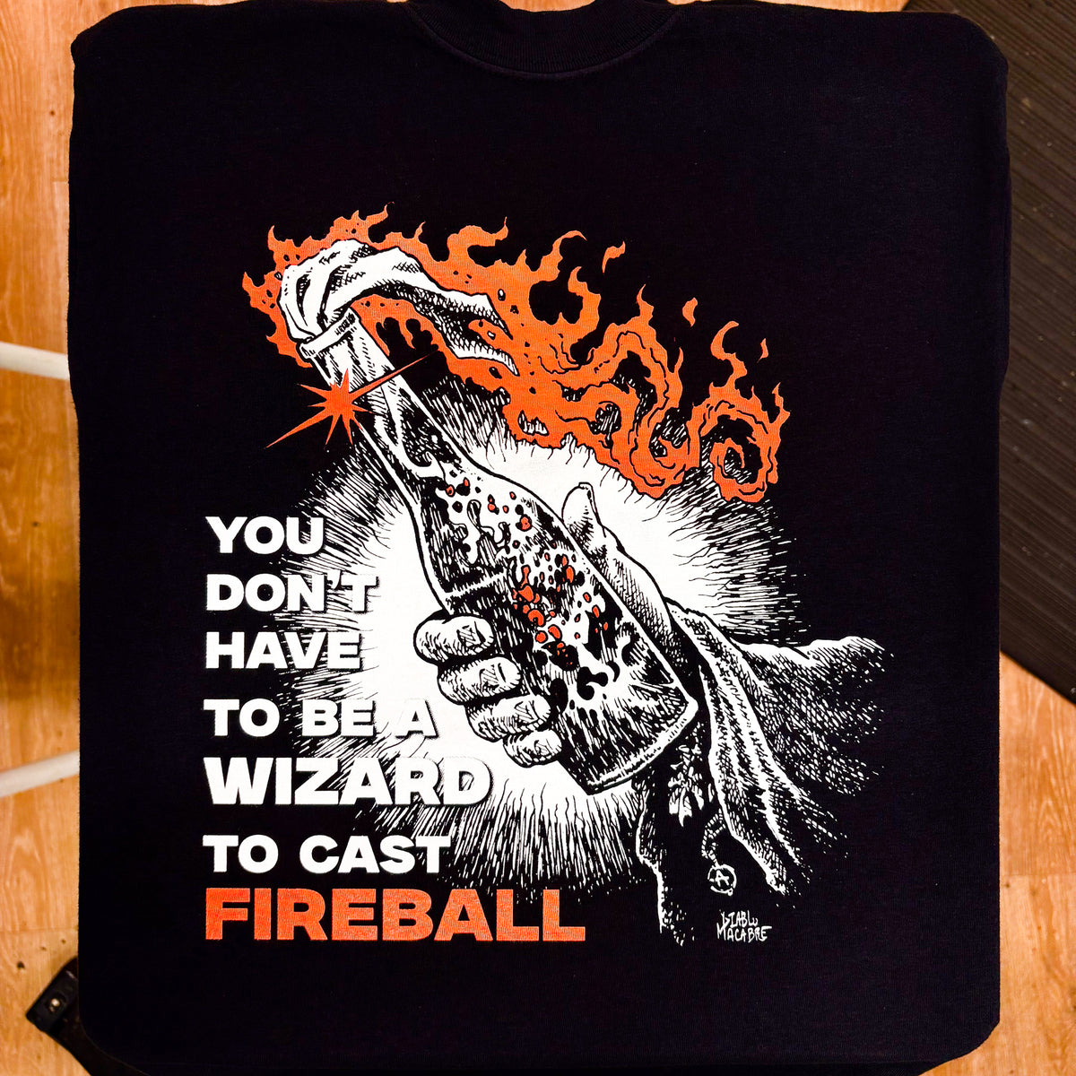 You Don't Have To Be A Wizard To Cast A Fireball - Diablo Macabre