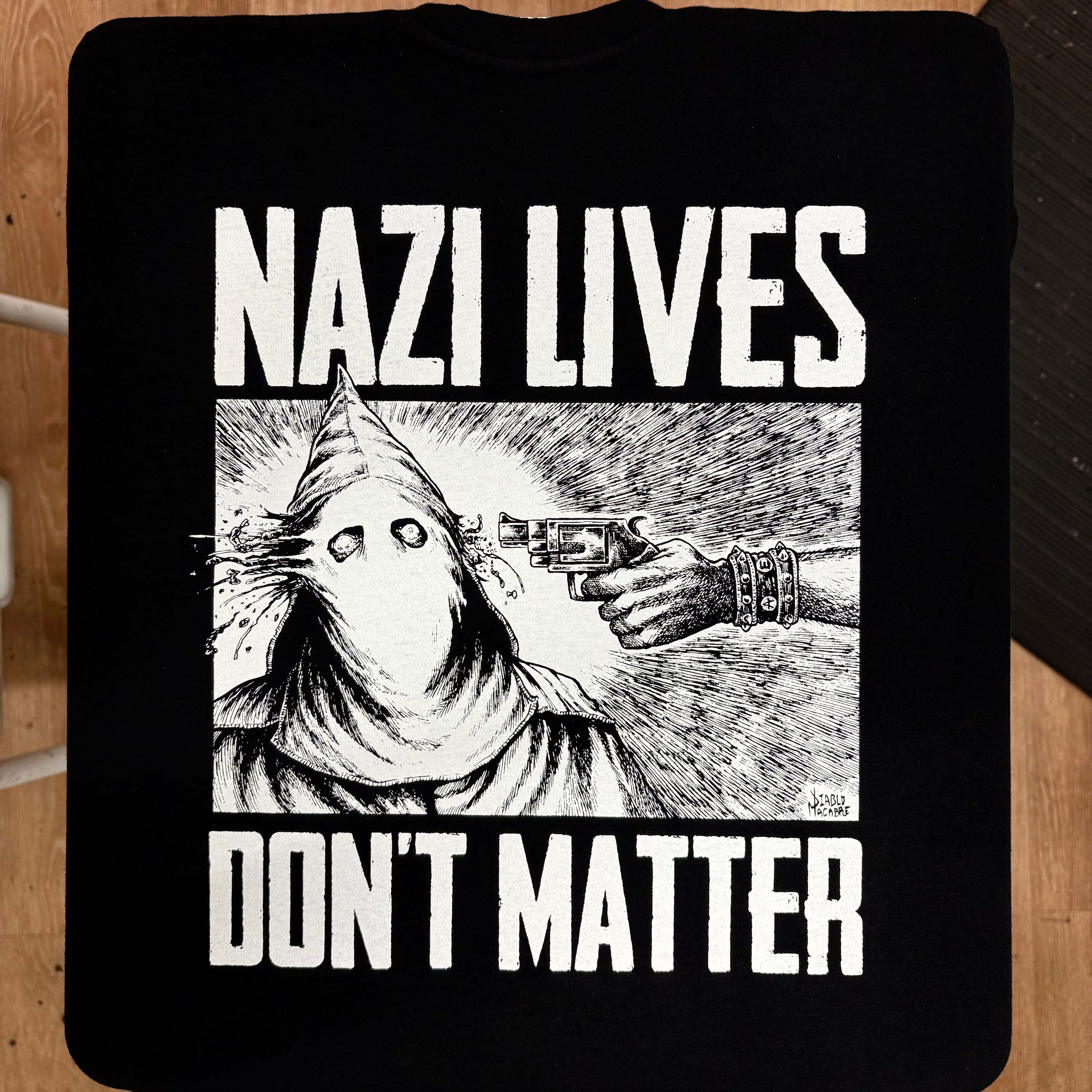 Nazi Lives Don't Matter - Gun - Diablo Macabre