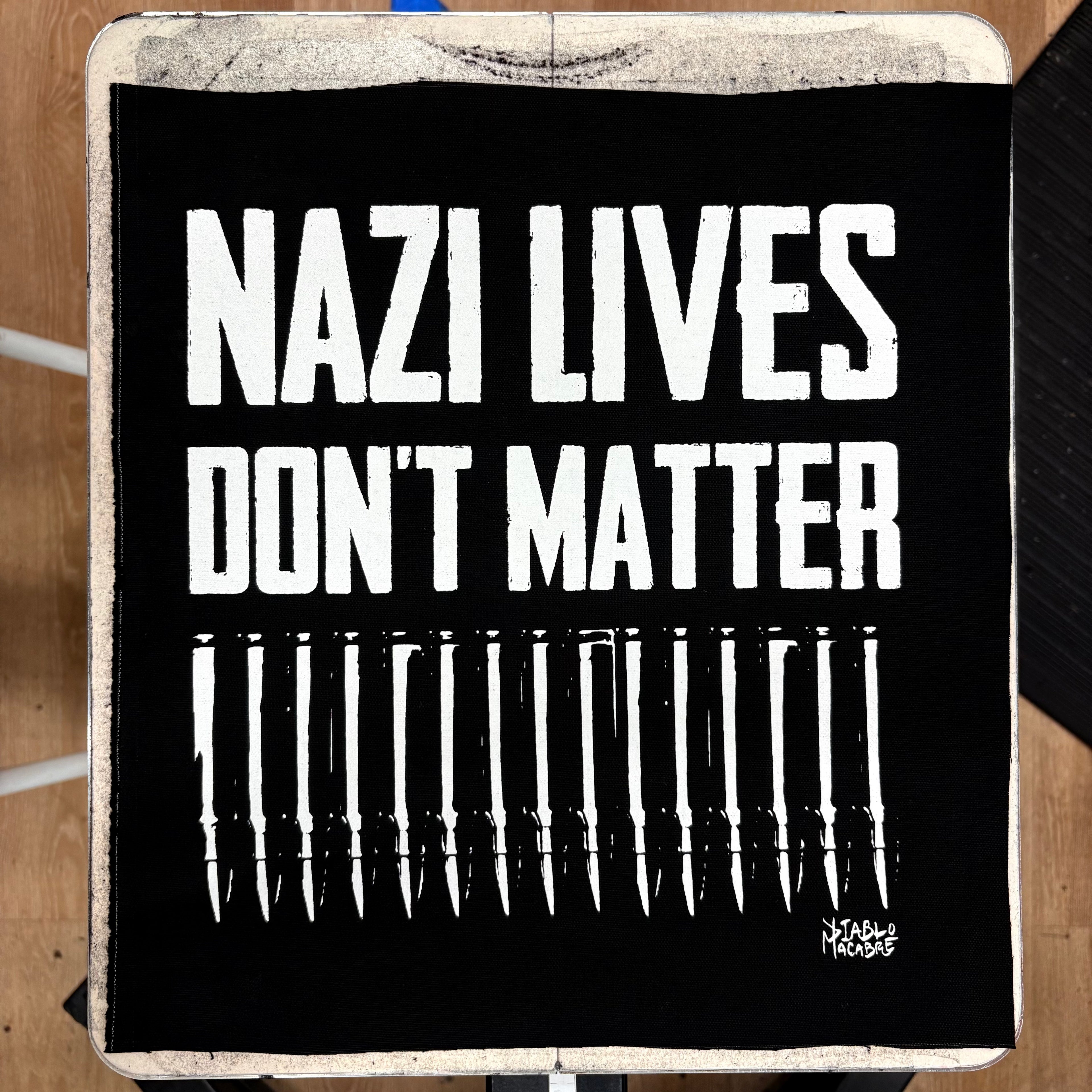 Nazi Lives Don't Matter - Bullets - Backpatch