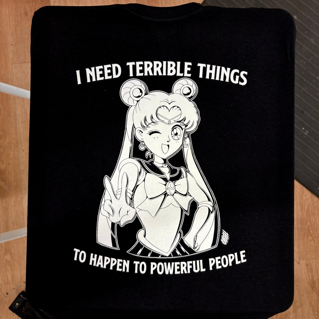 I Need Terrible Things To Happen To Powerful People - Olafh Ace