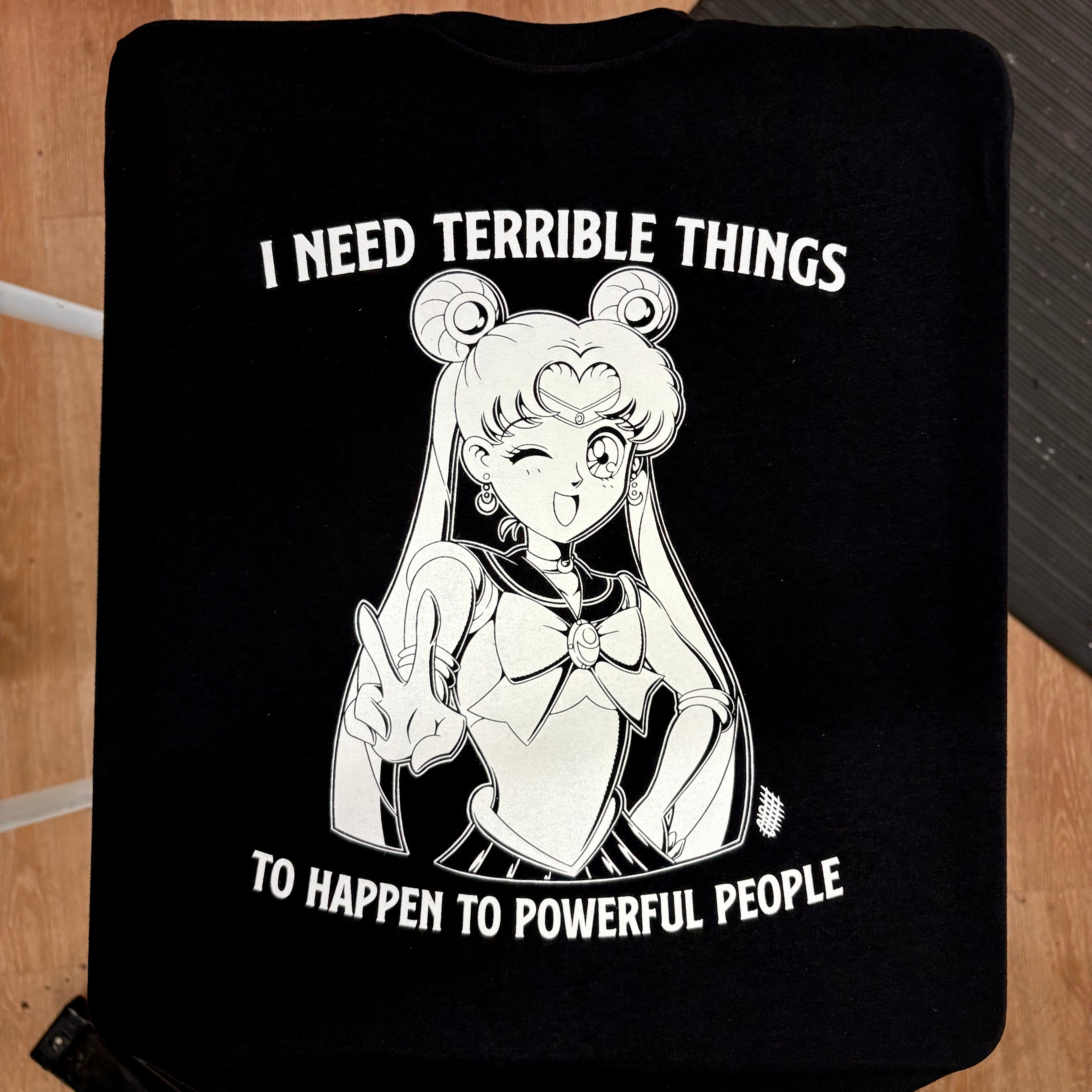 I Need Terrible Things To Happen To Powerful People - Olafh Ace