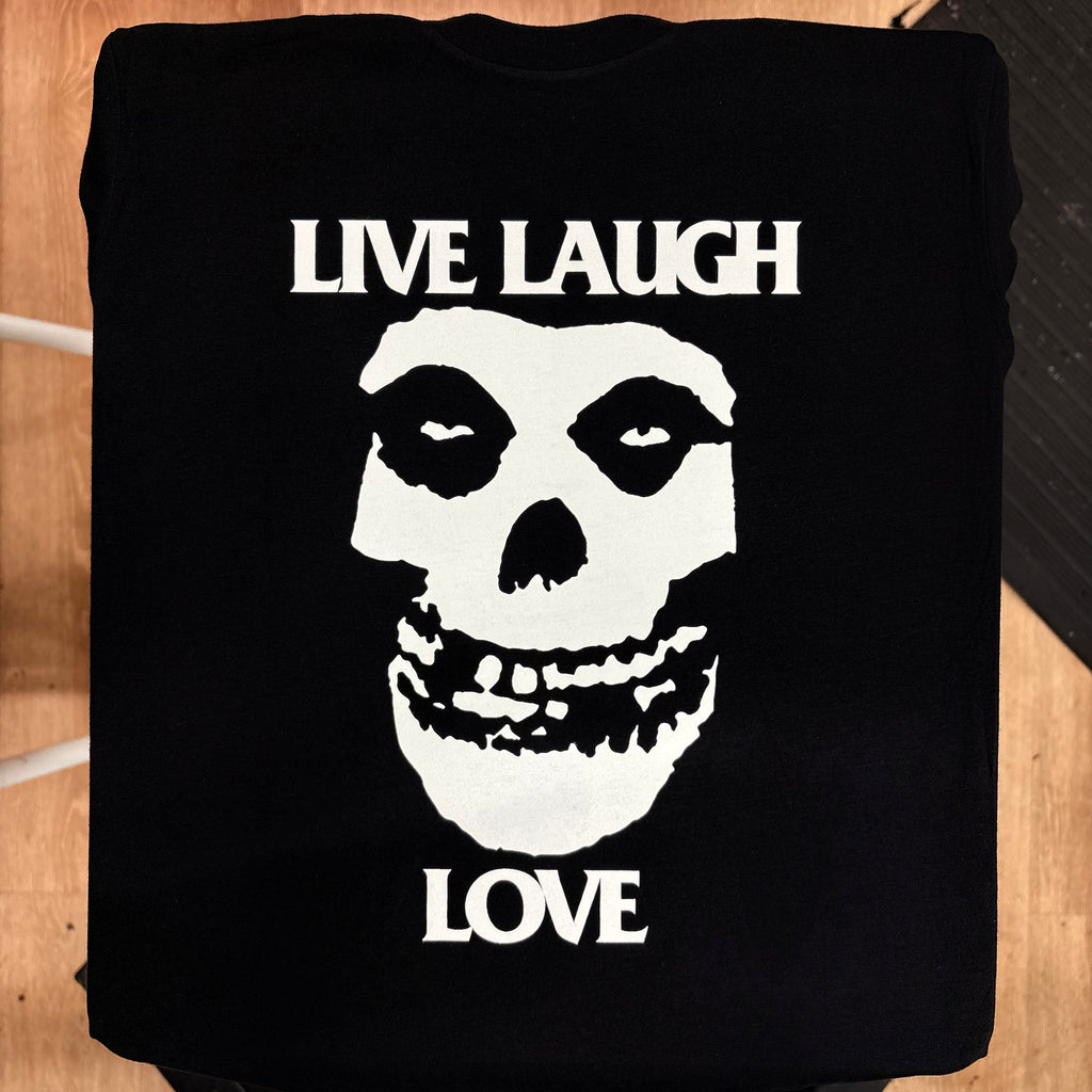 Live Laugh Love // Misfits Crimson Skull