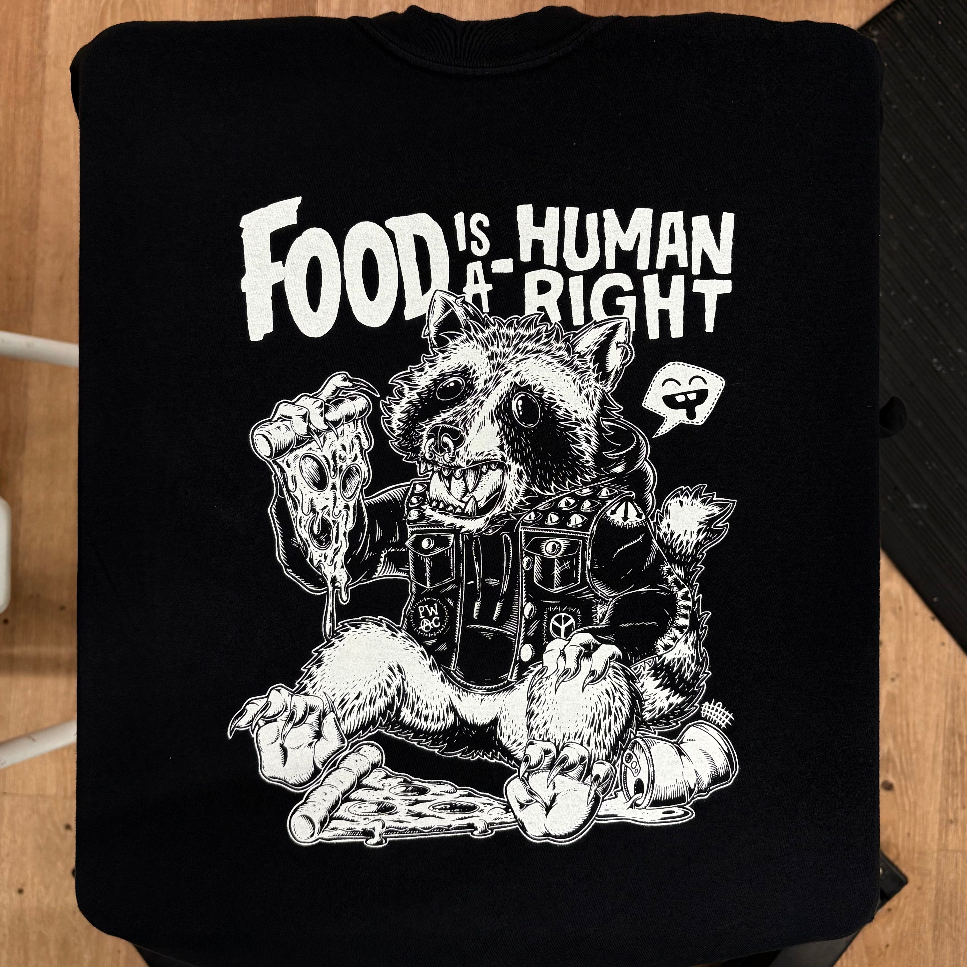 Food Is A Human Right - Olafh Ace - Mutual Aid Design