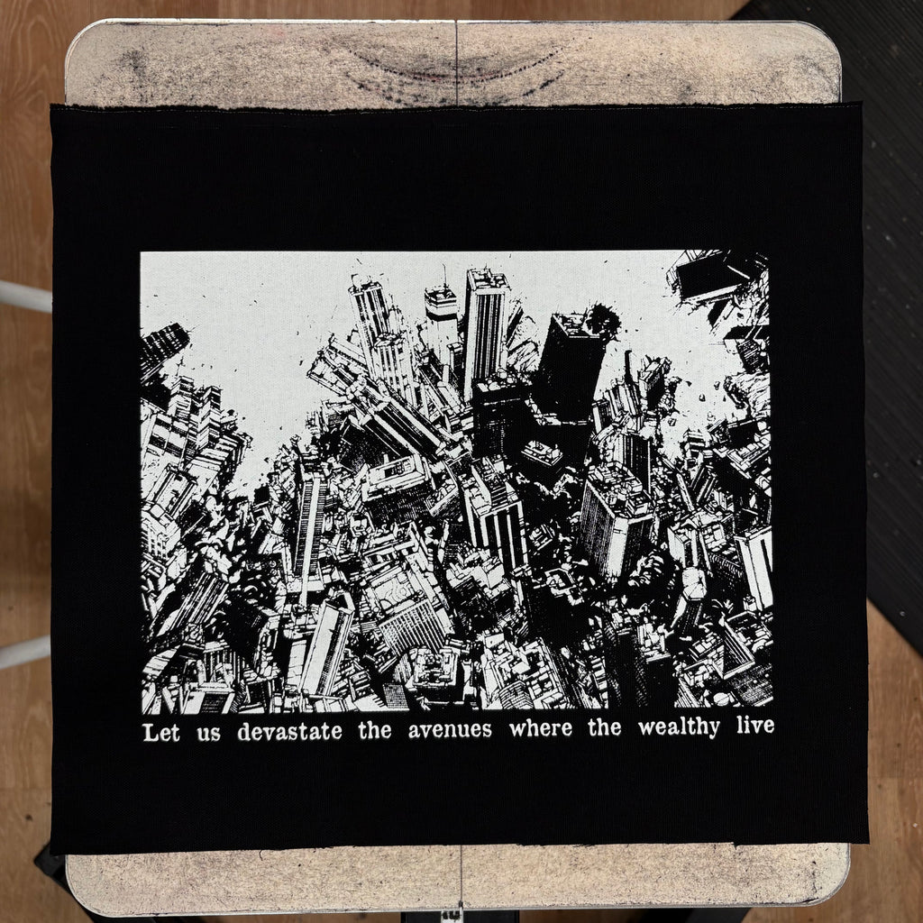 Akira - Let Us Devastate The Avenues Where The Wealthy Live - Backpatch