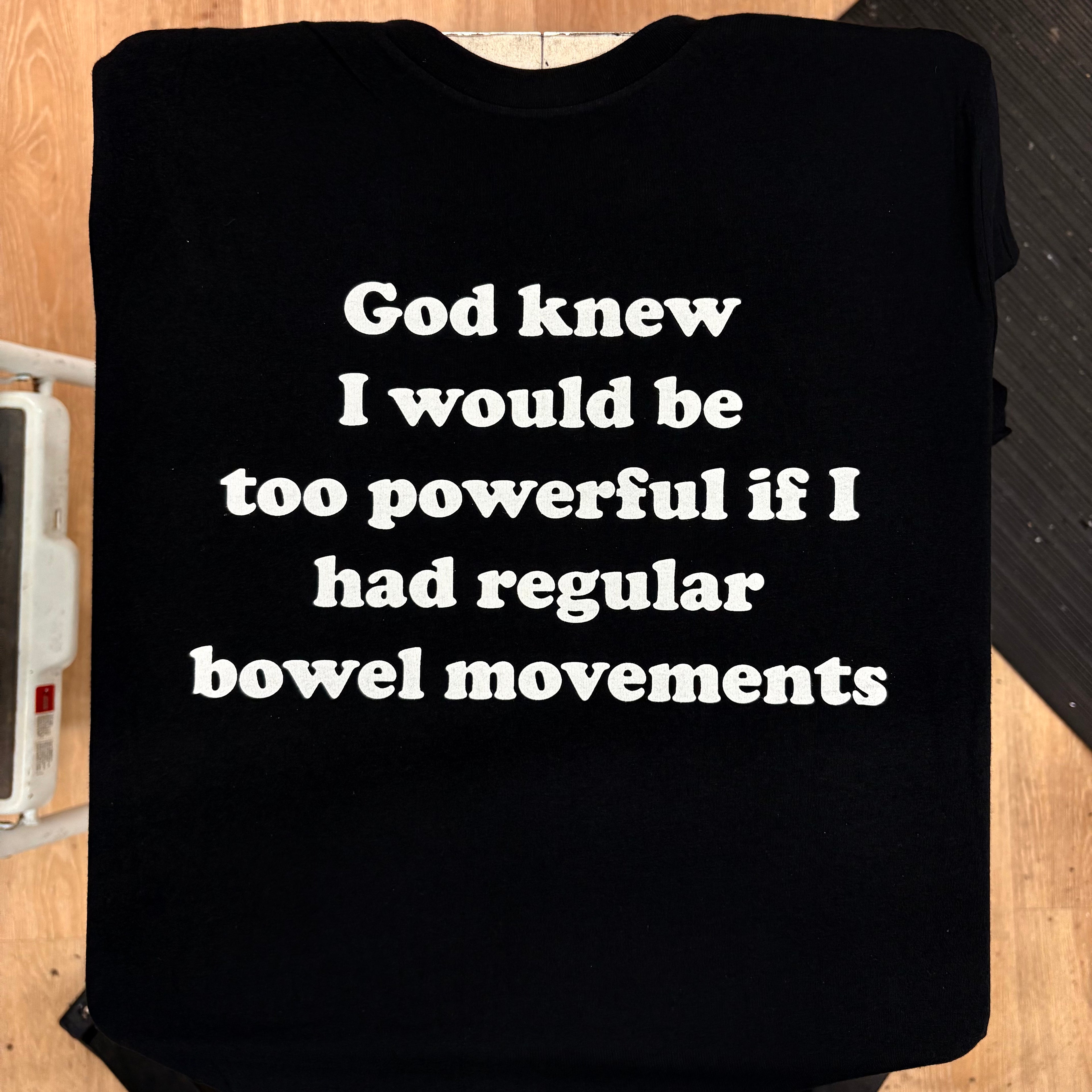 God Knew I Would Be Too Powerful If I Had Regular Bowel Movements
