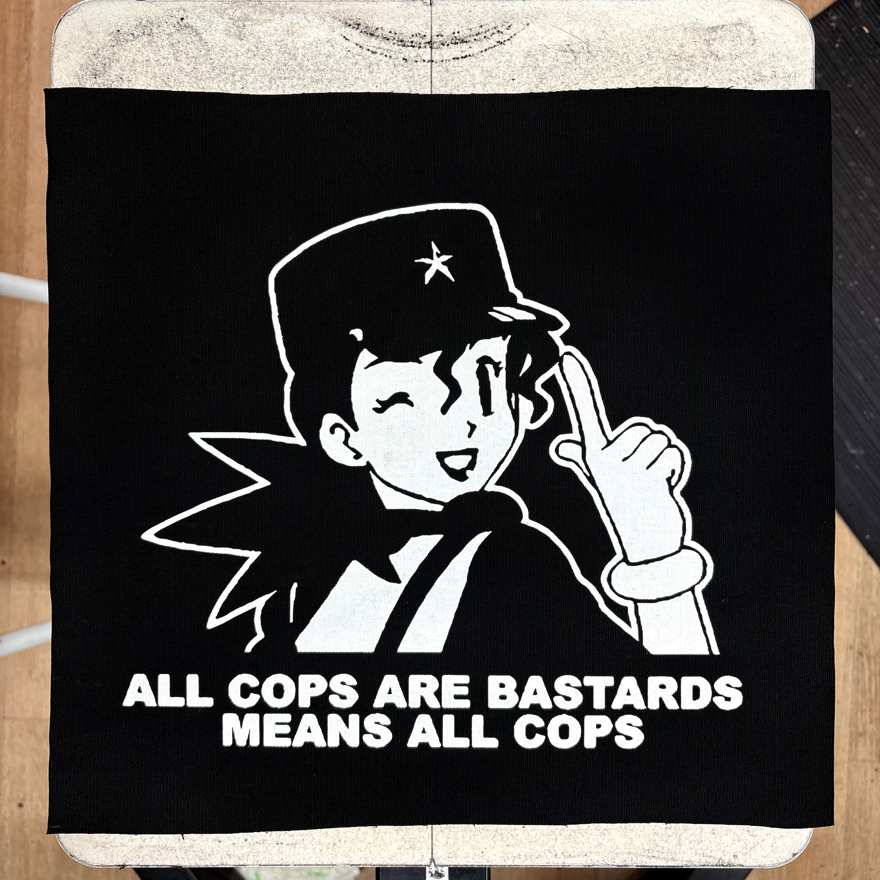 All Cops Means ALL COPS. - Officer Jenny - Backpatch
