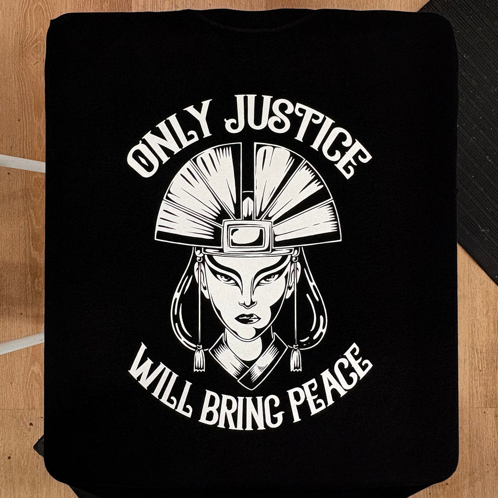 Kyoshi Only Justice Will Bring Peace - Olafh Ace