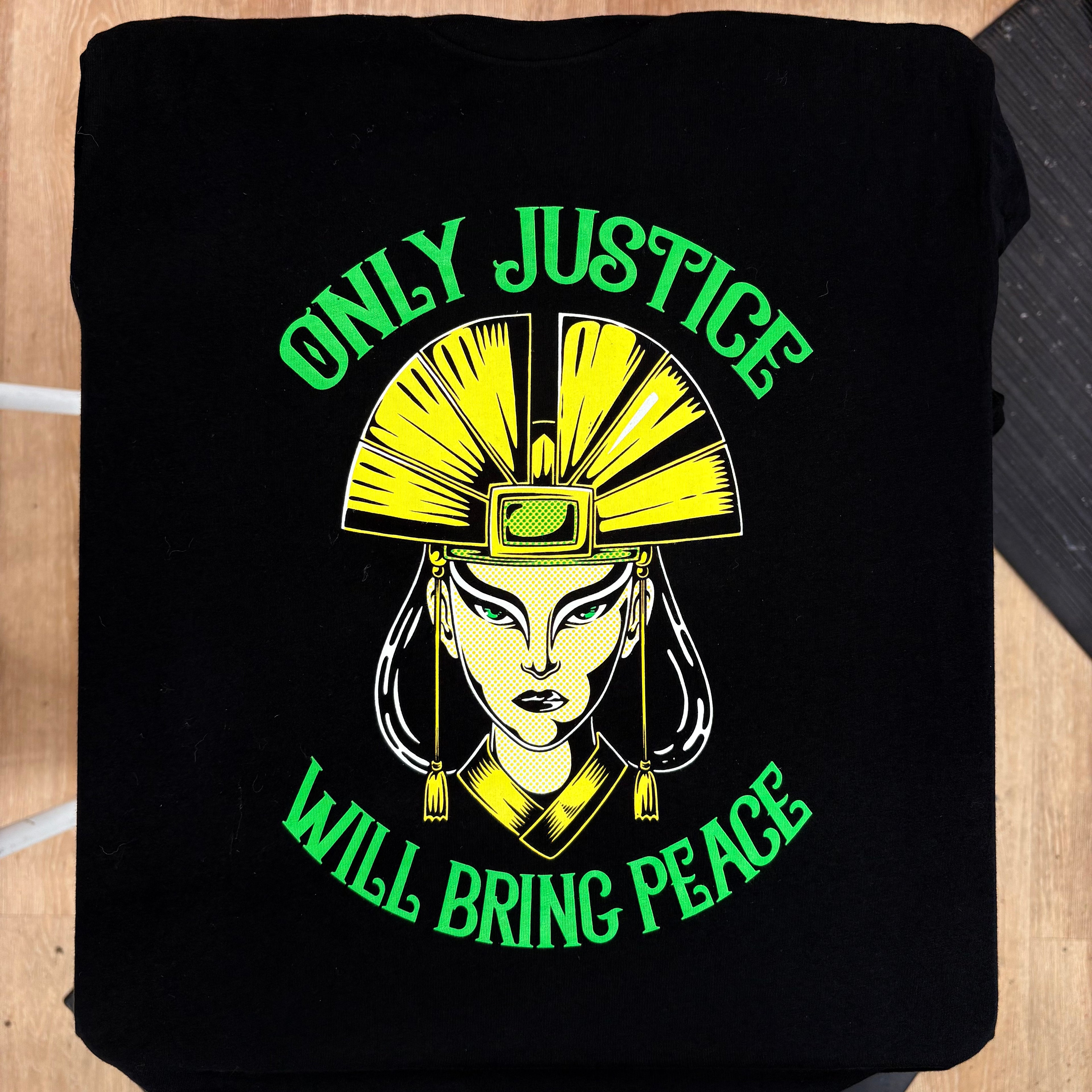 Kyoshi Only Justice Will Bring Peace - Olafh Ace