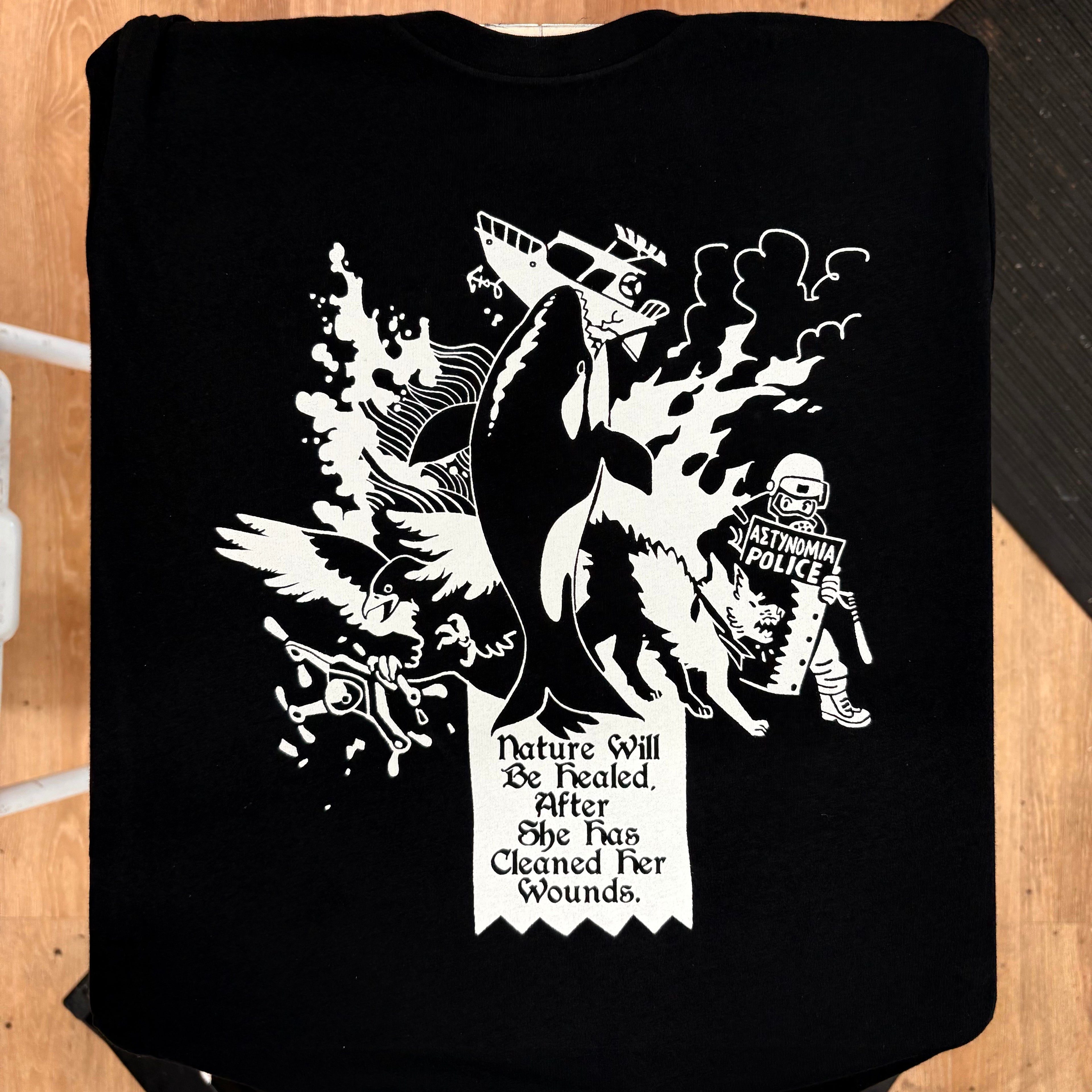 Nature Will Be Healed, After She Has Cleaned Her Wounds - Jonas Goonface