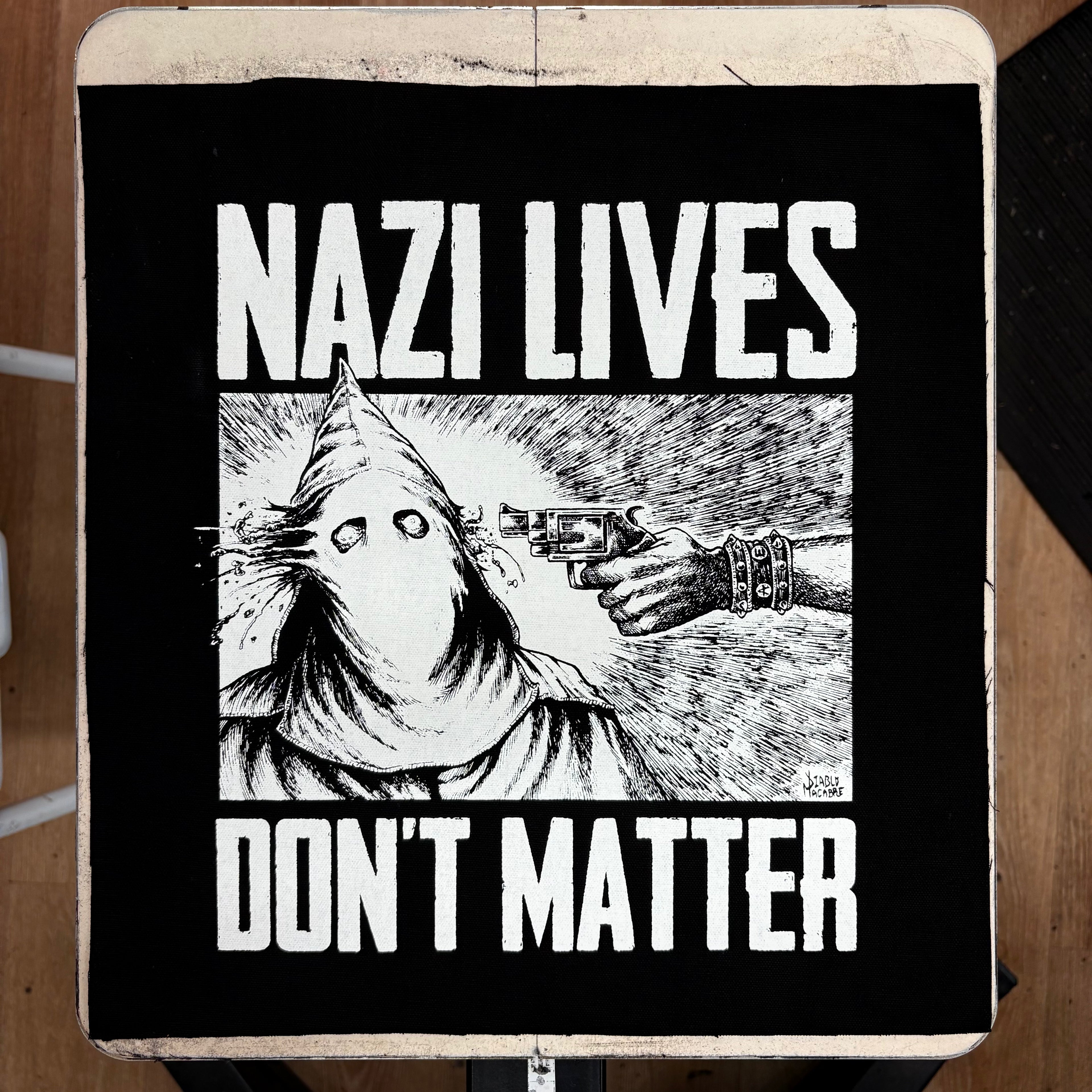 Nazi Lives Don't Matter - Backpatch