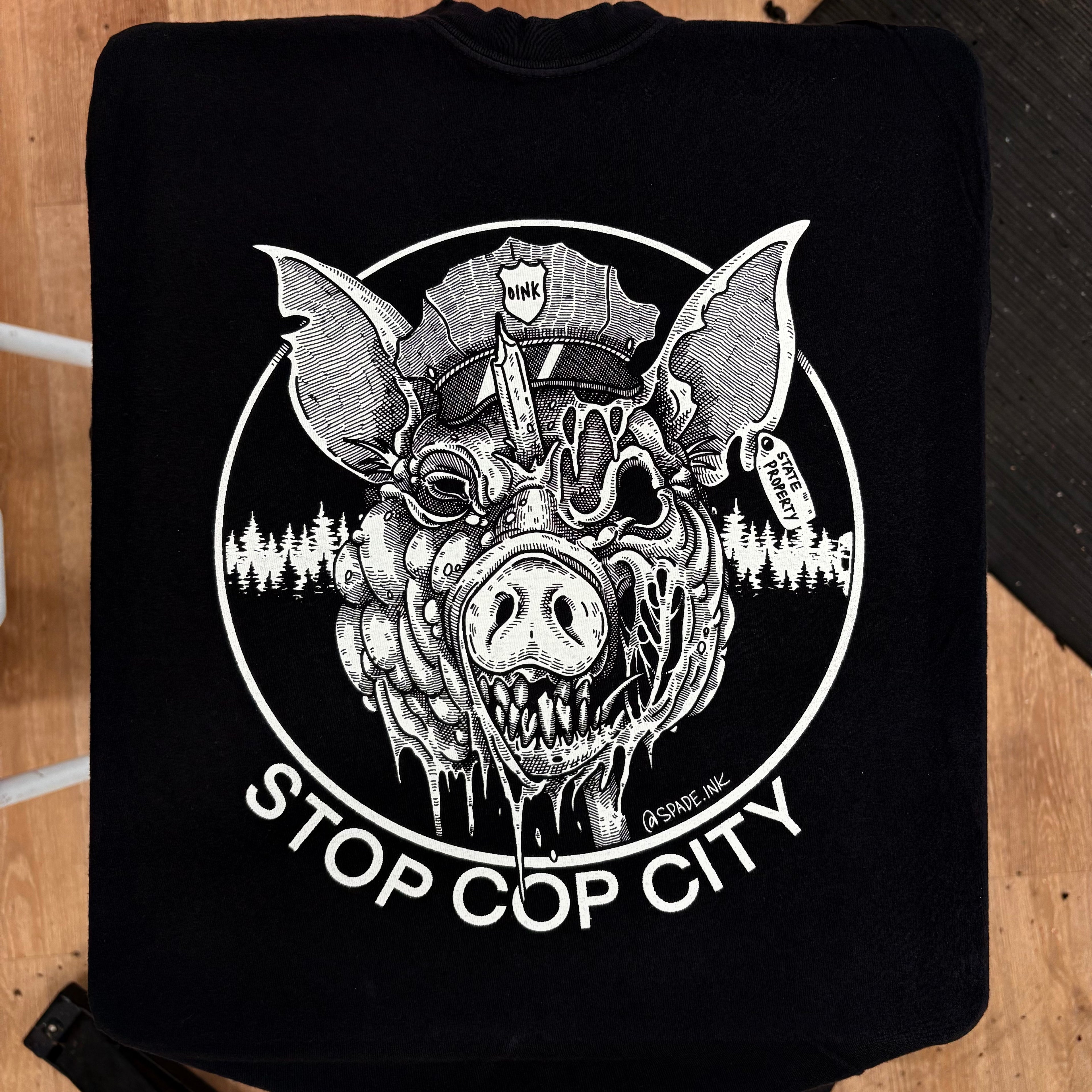 Stop Cop City - Spade.Ink - Mutual Aid