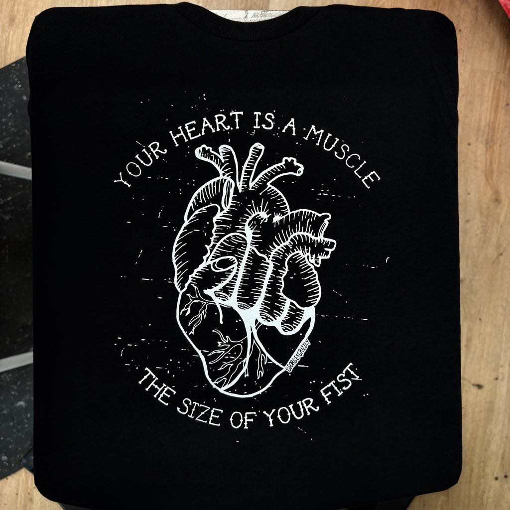 Your Heart Is A Muscle The Size Of Your Fist - George Grizzly