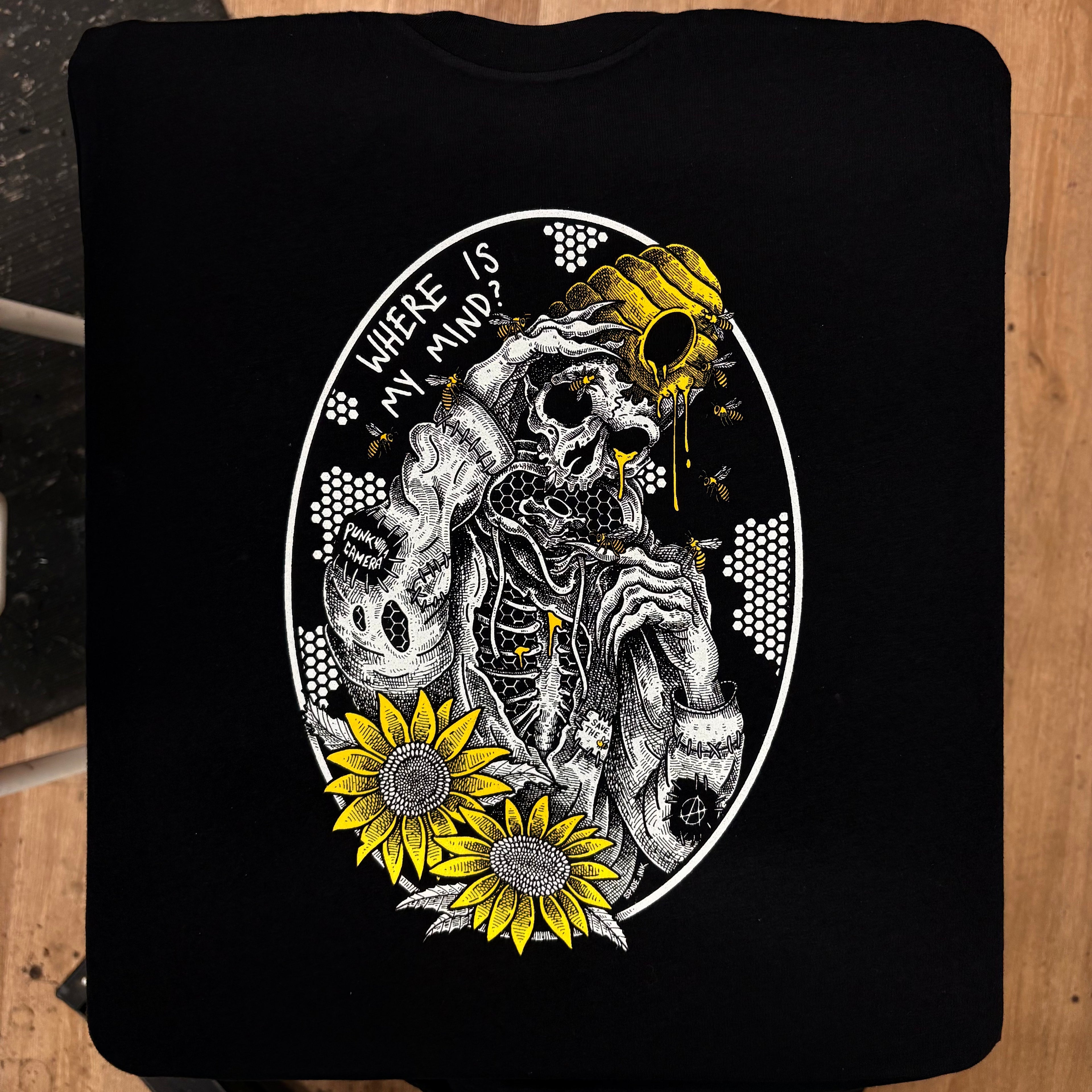 Where Is My Mind W/ Color - Spade.Ink