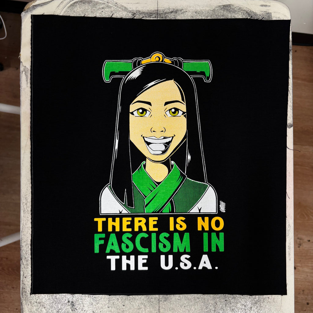There Is No Fascism In The USA - Backpatch