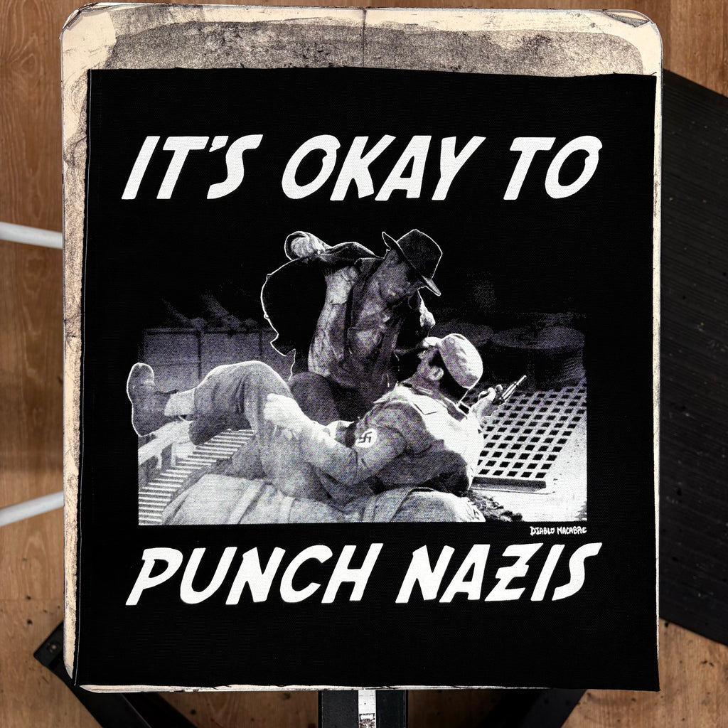 It's Okay To Punch Nazis - Backpatch