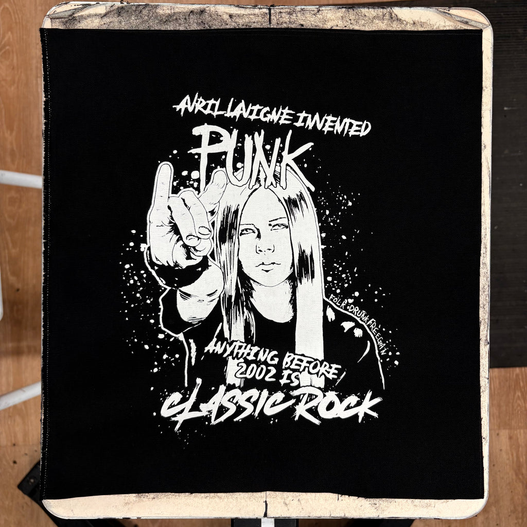 Avril Lavigne Invented Punk Anything Before 2002 Is Classic Rock - Backpatch