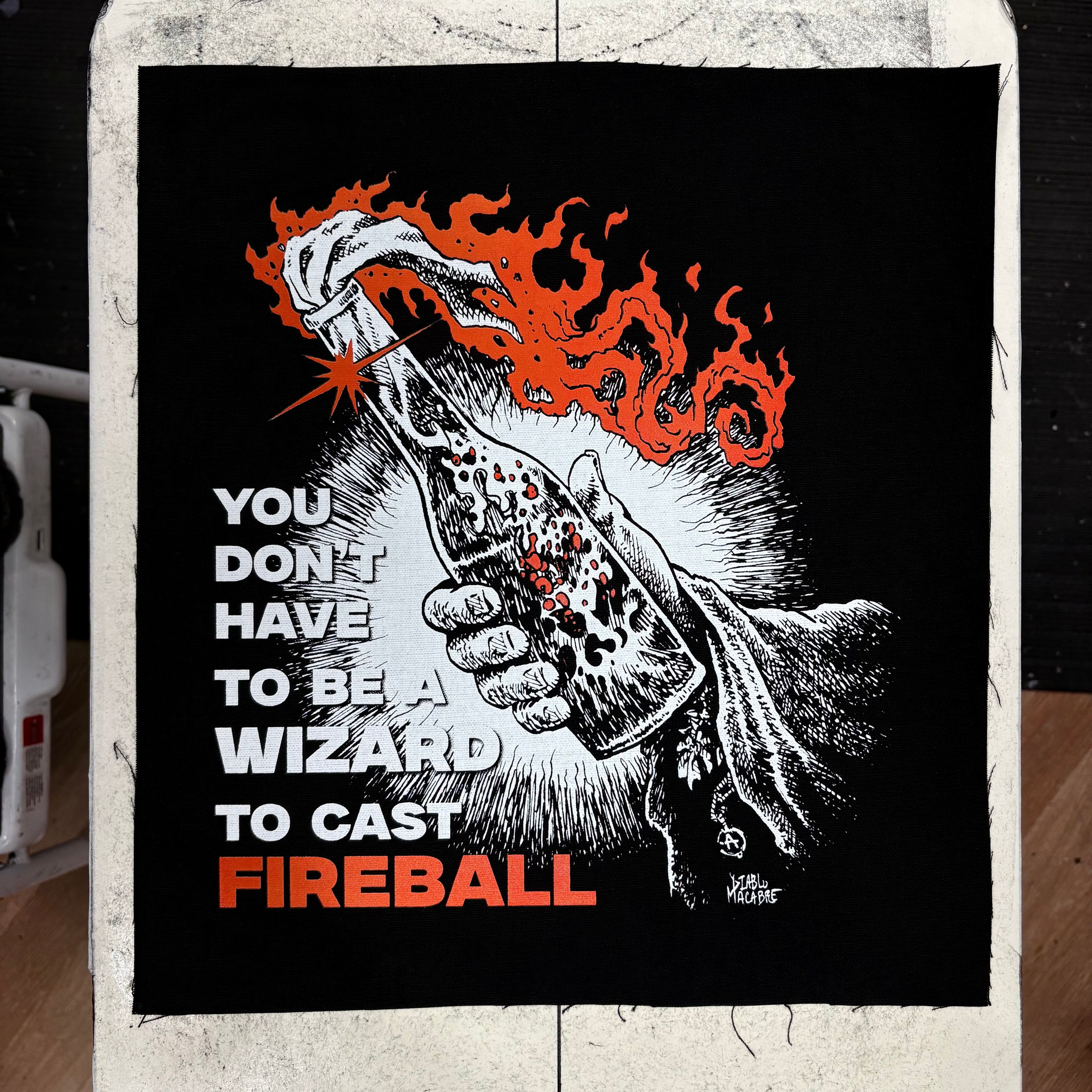 You Don't Have To Be A Wizard To Cast A Fireball - Backpatch