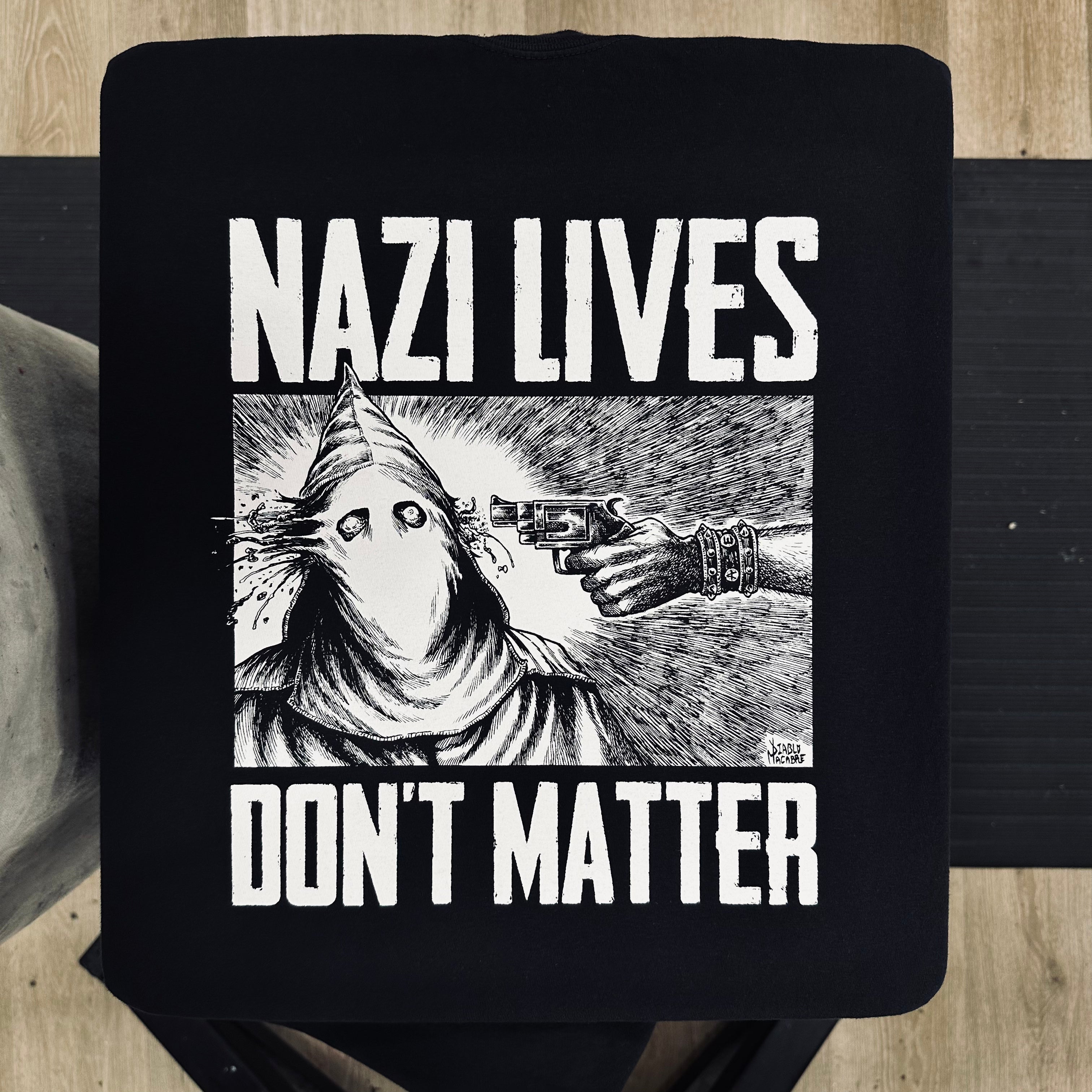 Nazi Lives Don't Matter - Gun - Diablo Macabre