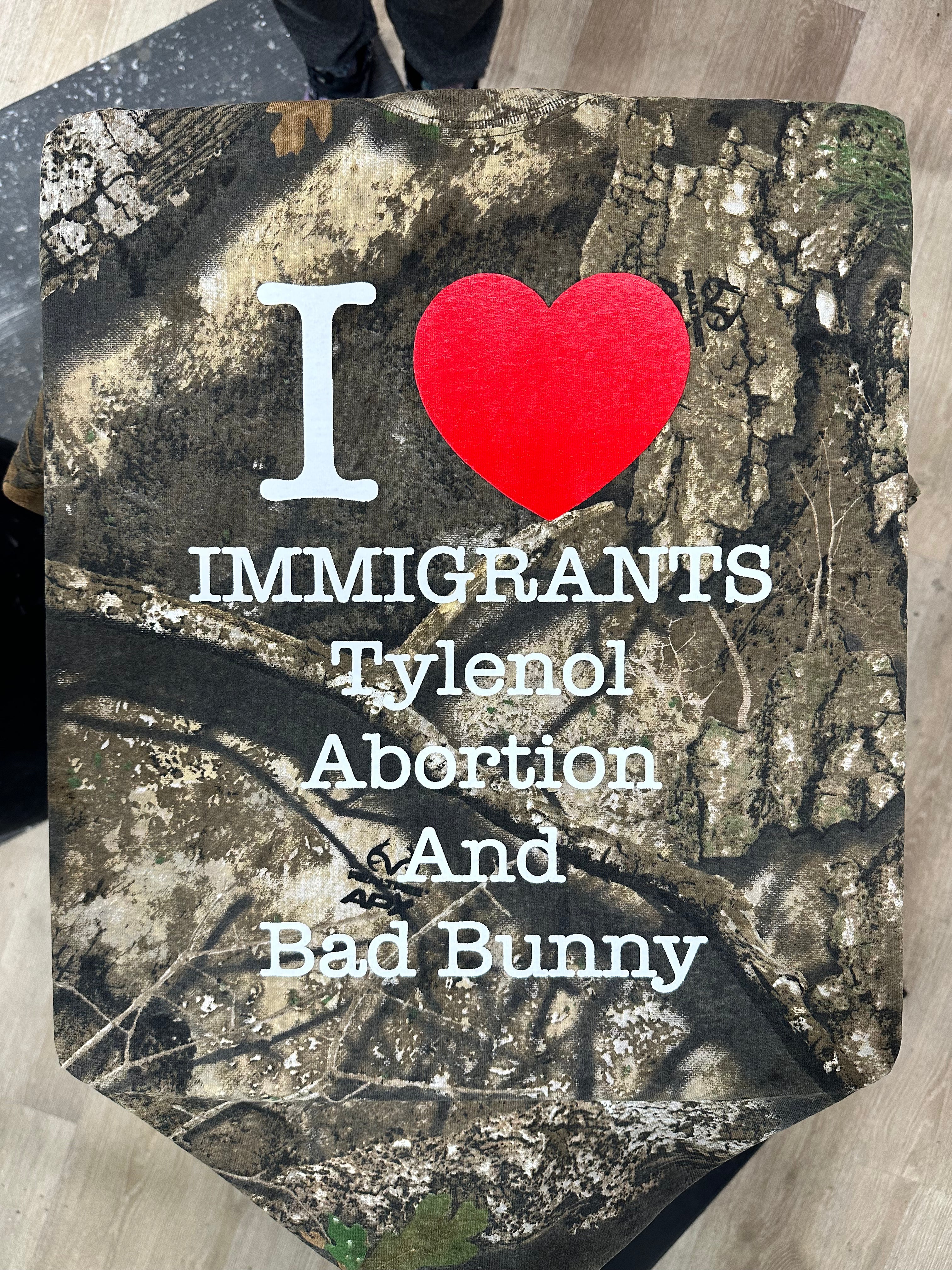 I <3 Immigrants Tylenol Abortion And Bad Bunny