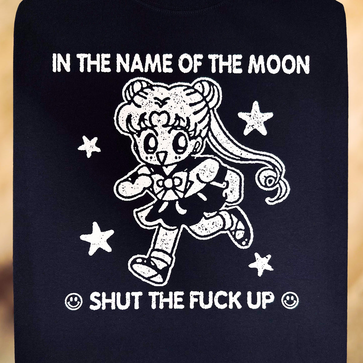 In The Name Of The Moon Shut The Fuck Up - Usagi Boots