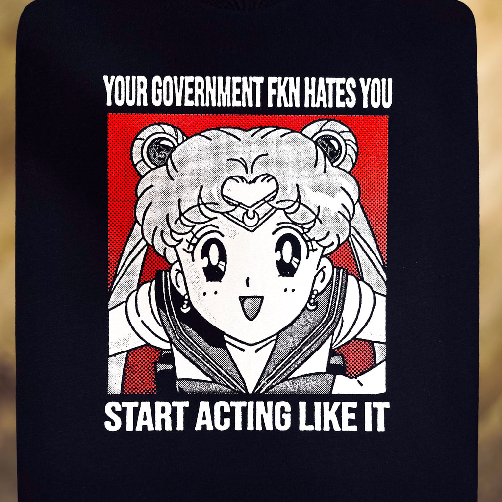 Your Government Fucking Hates You - Usagi Boots