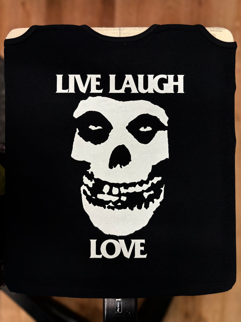 Live Laugh Love // Misfits Crimson Skull