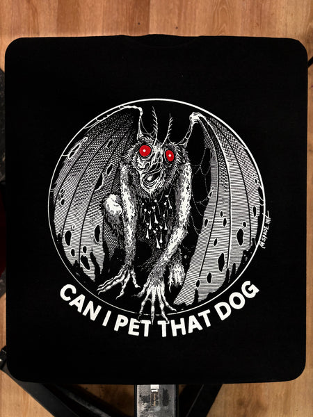 Moth Man Can I Pet That Dog - Spade.Ink