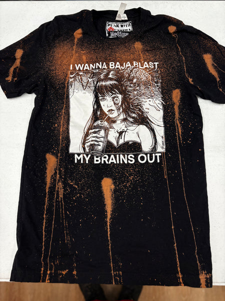 Baja Blast - Shirt - M - Bleached (Gun Shot Style)