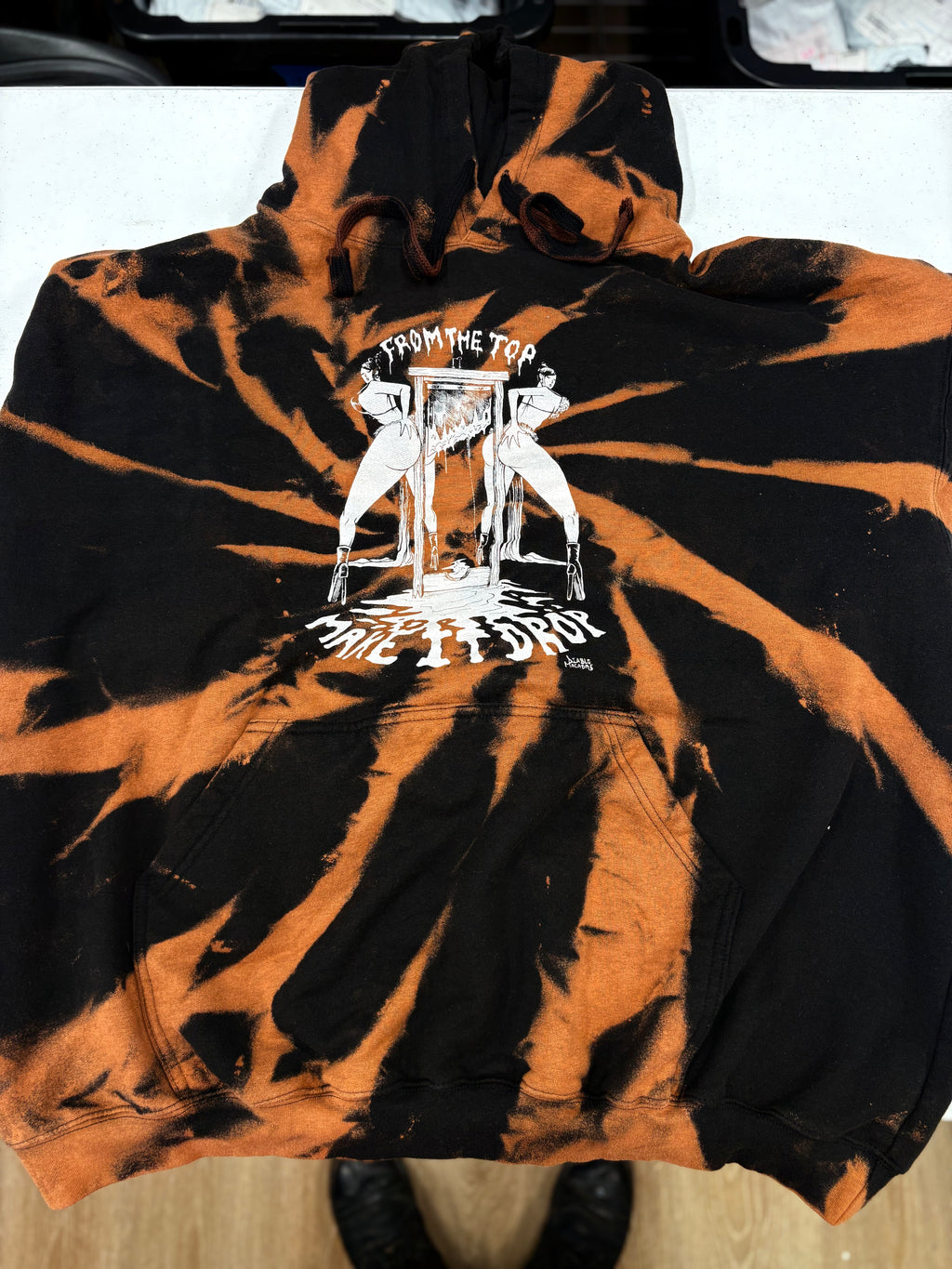 WAP - Hoodie - 3XL - Bleached (Spiral Style)