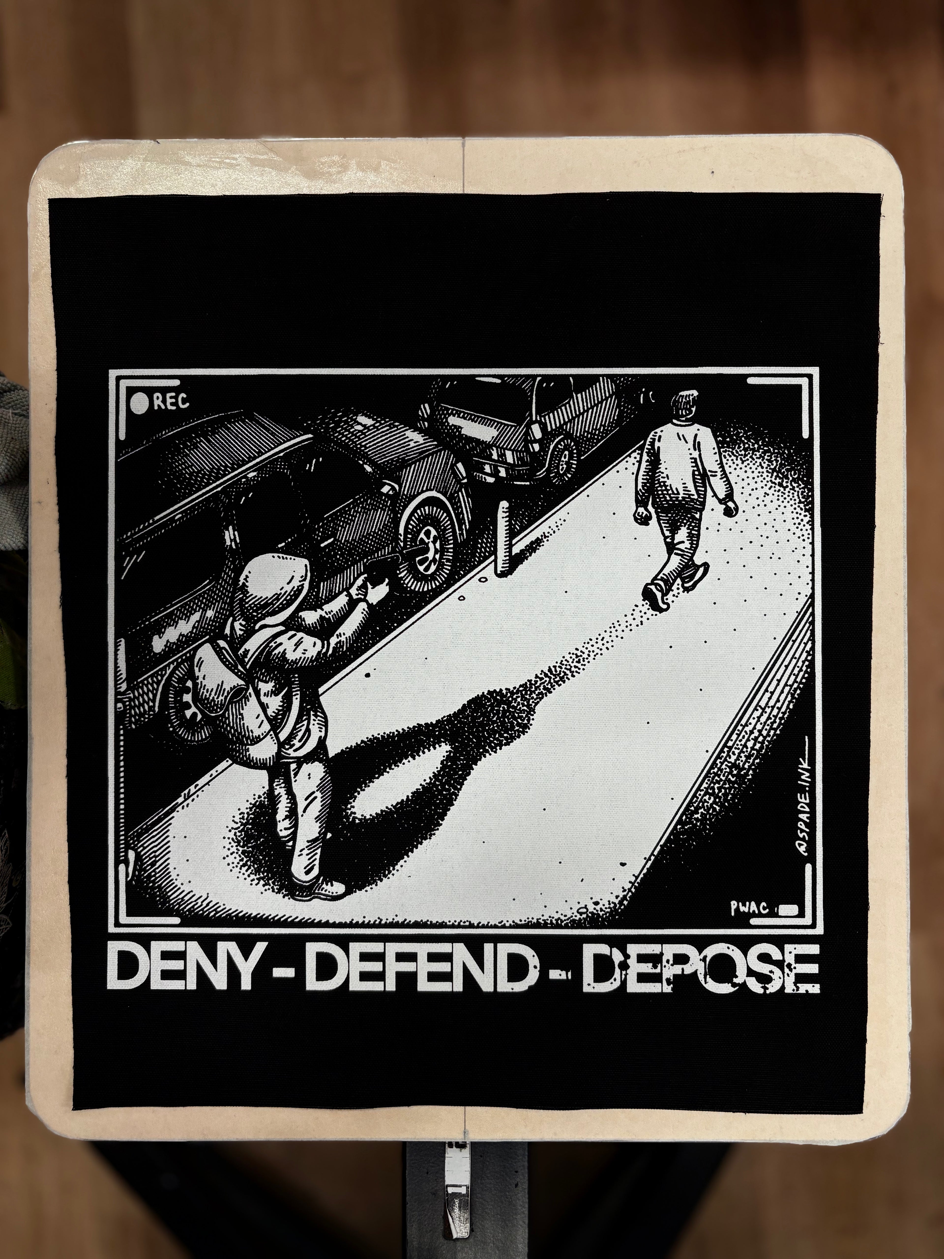 Deny Defend Depose - Backpatch