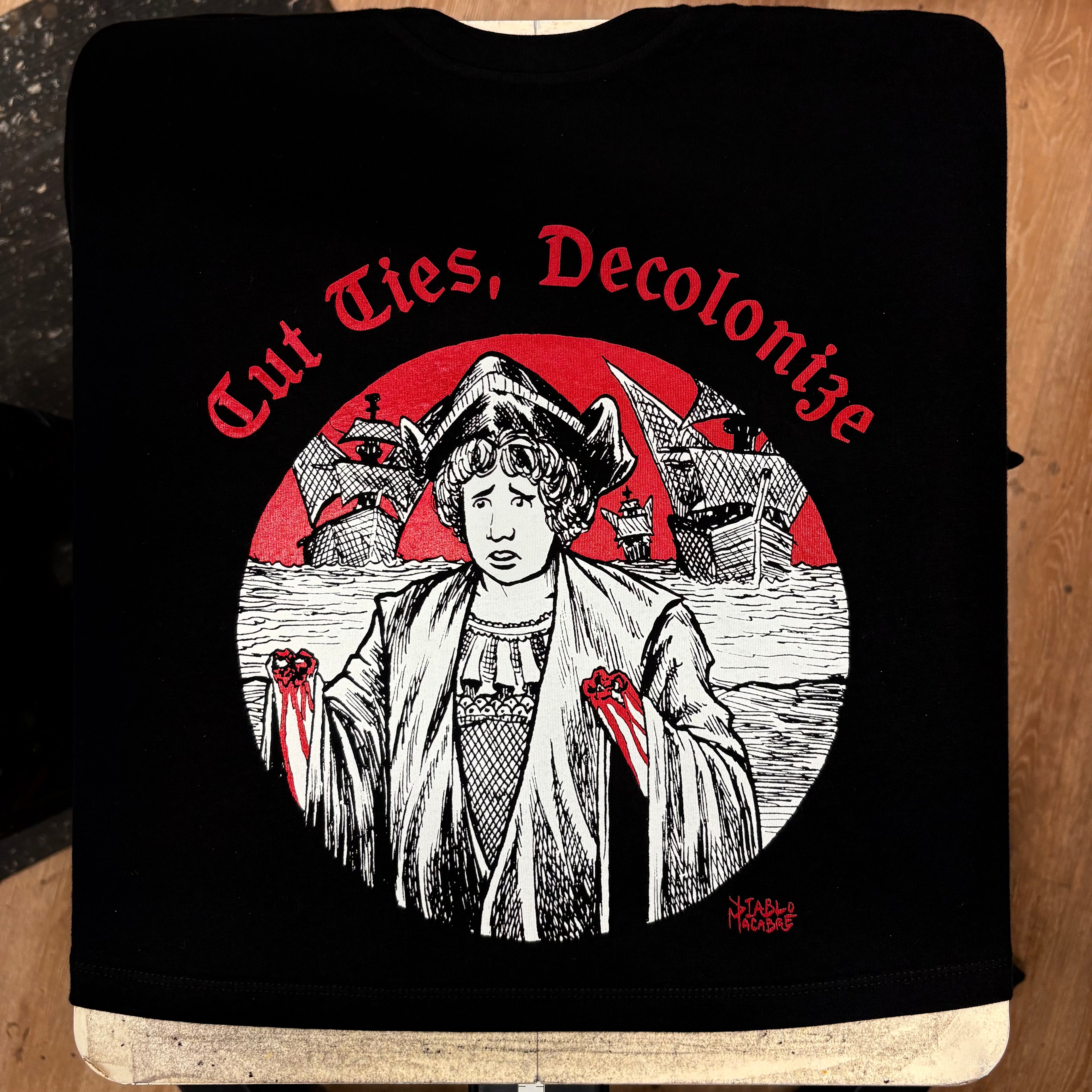 Cut Ties, Decolonize - Red Hands Variant - Diablo Macabre