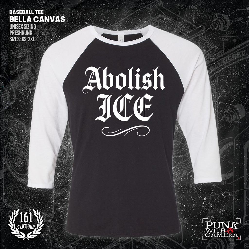 Abolish Ice Old English - 161.Clothing - Mutual Aid Design