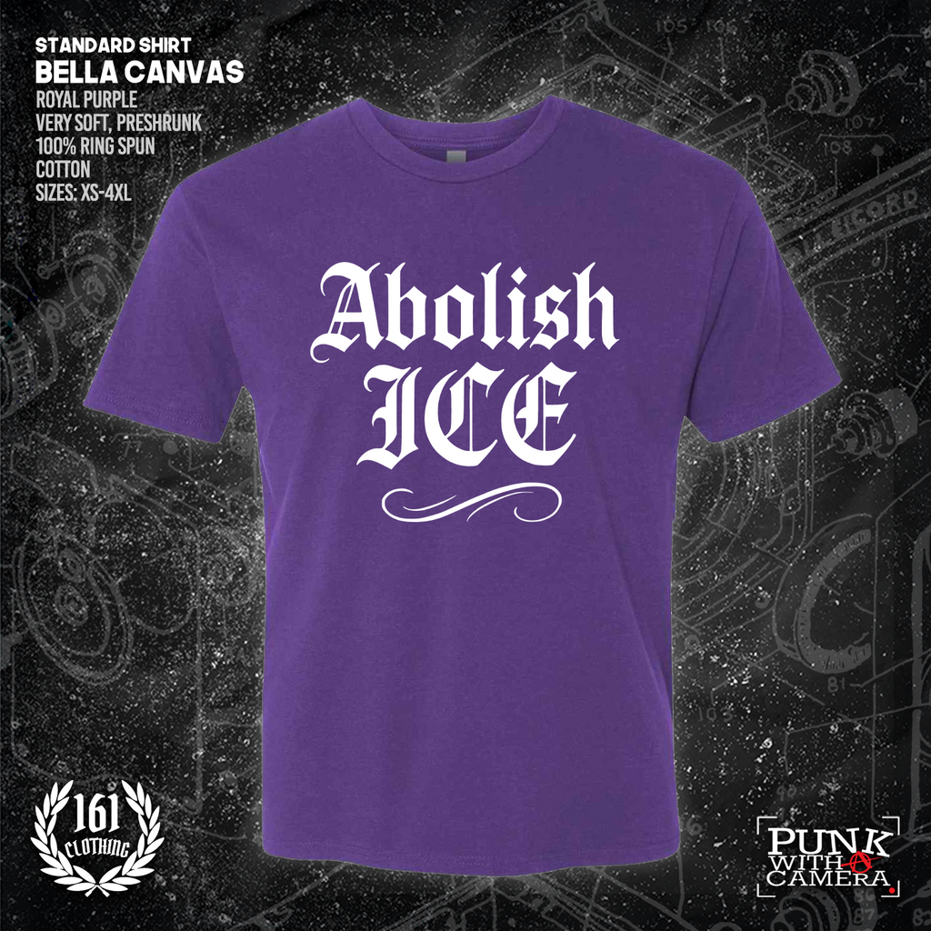 Abolish Ice Old English - 161.Clothing - Mutual Aid Design