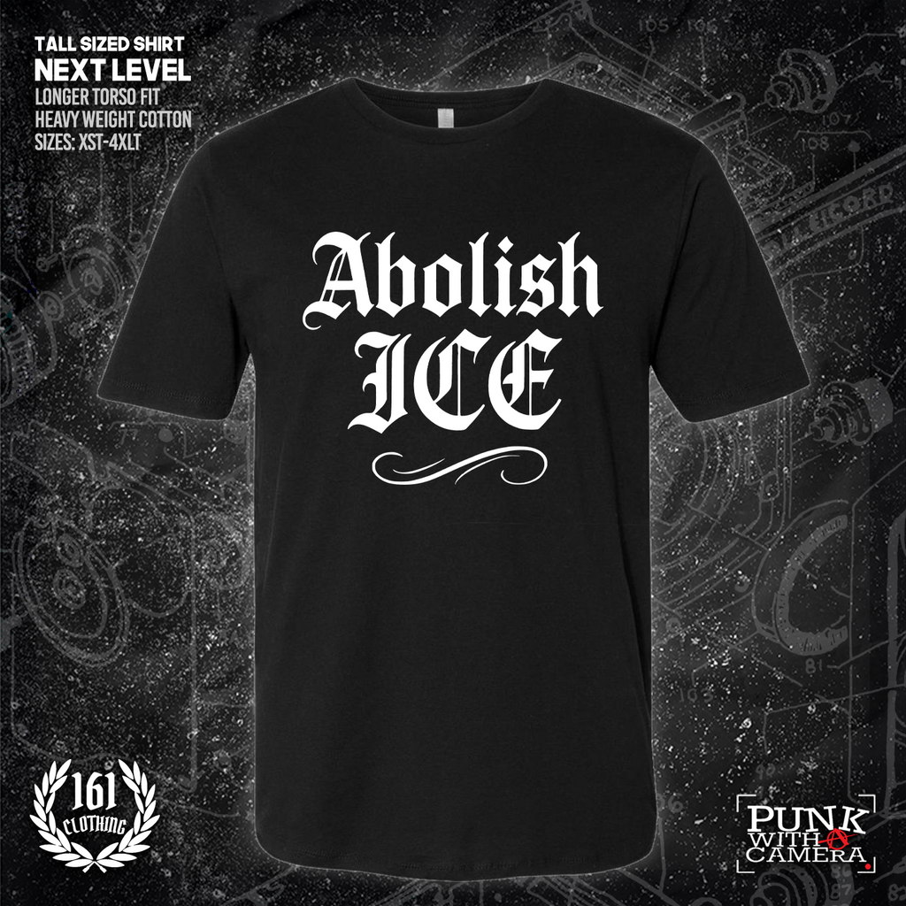 Abolish Ice Old English - 161.Clothing - Mutual Aid Design